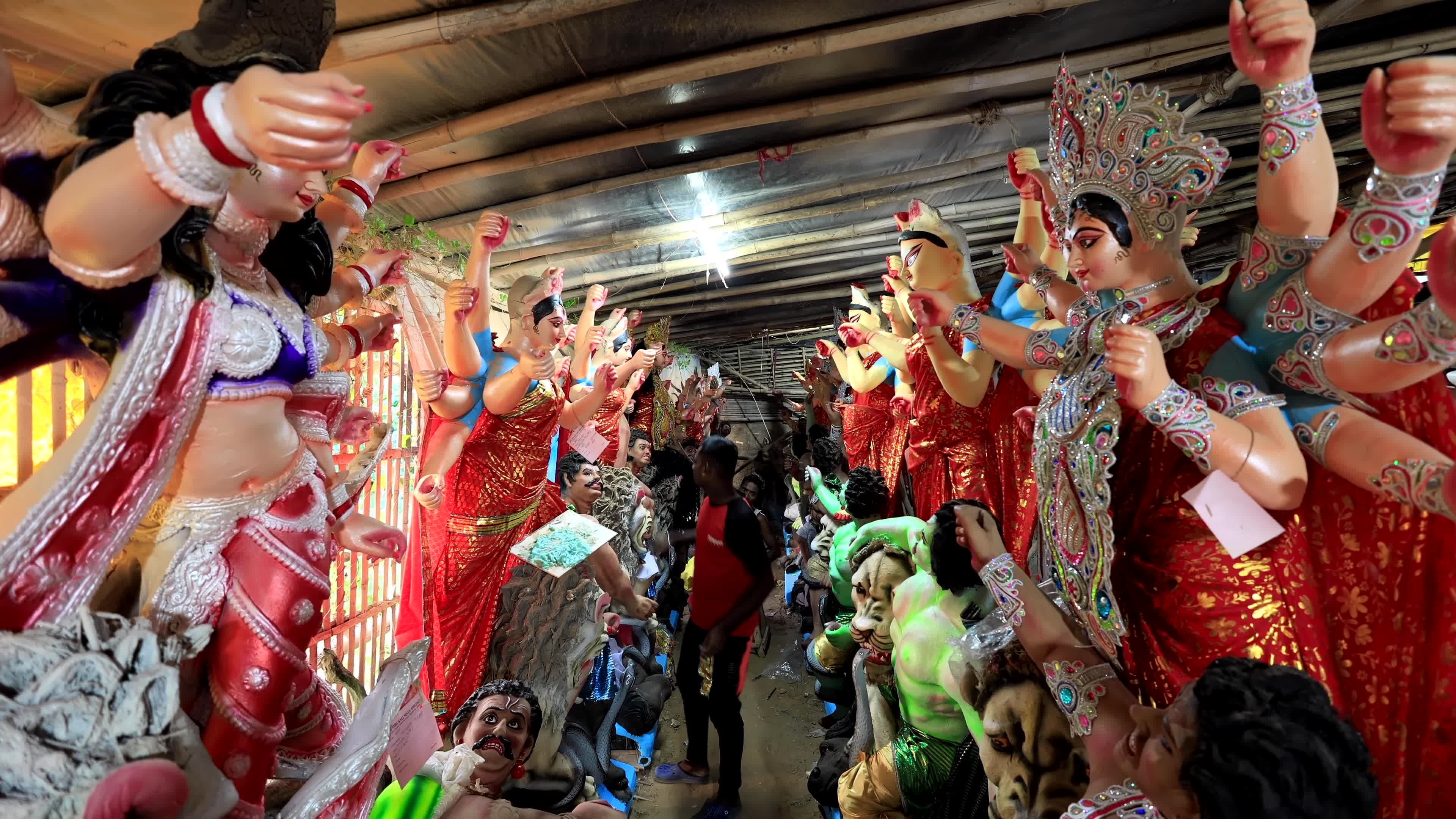Durga Puja Festival Preparation in Jaipur   