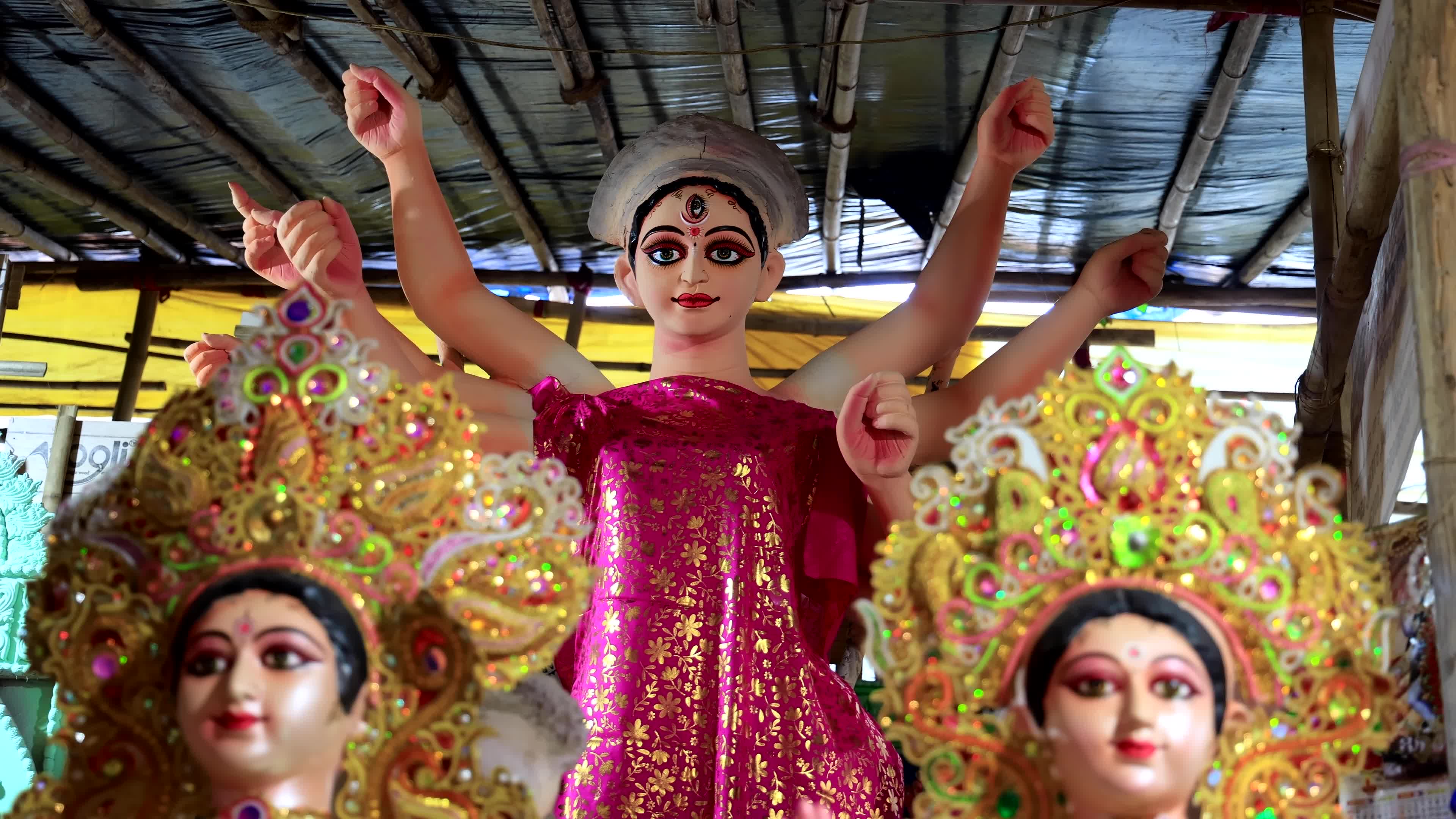 Durga Puja Festival Preparation in Jaipur   