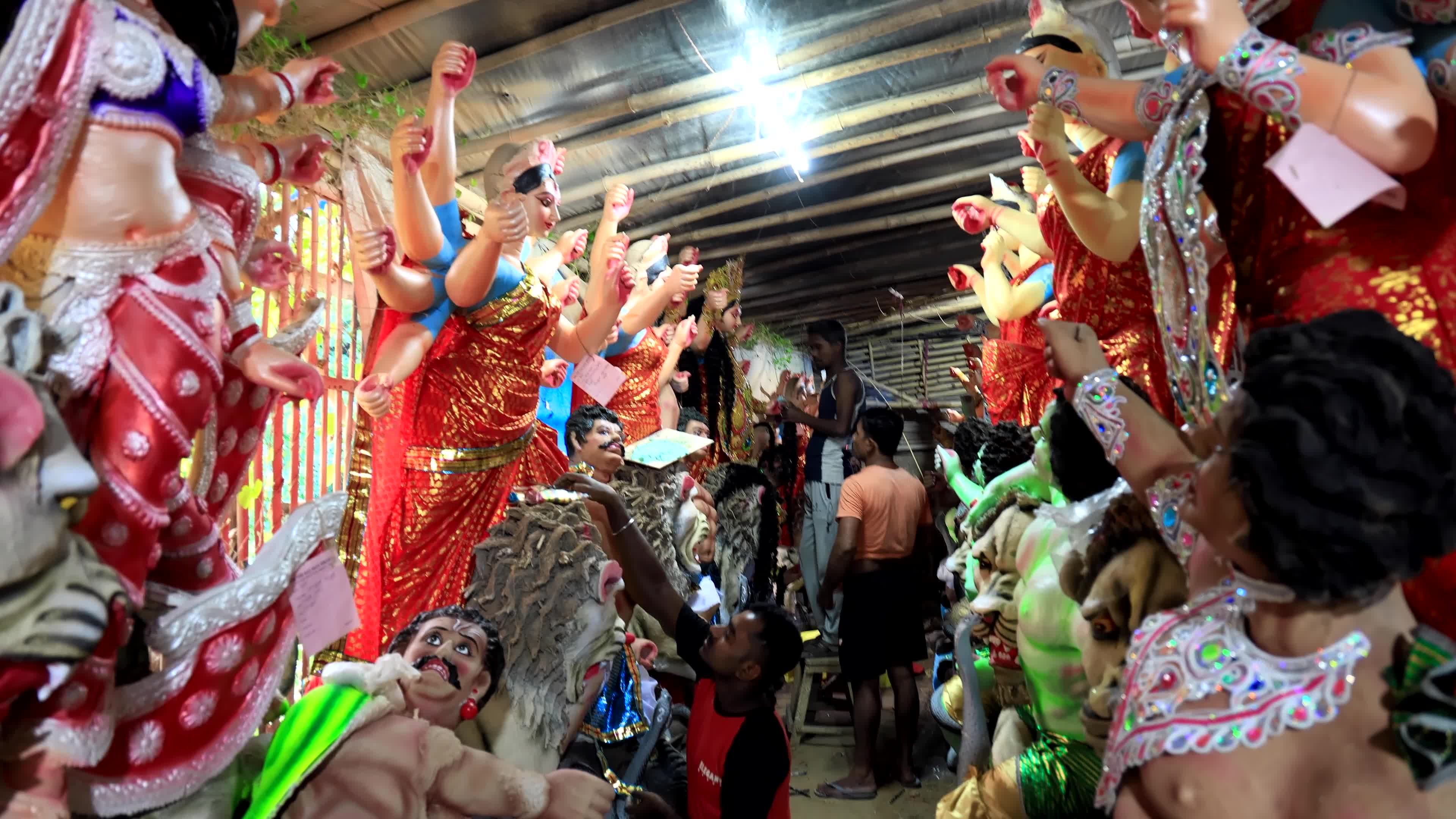 Durga Puja Festival Preparation in Jaipur   