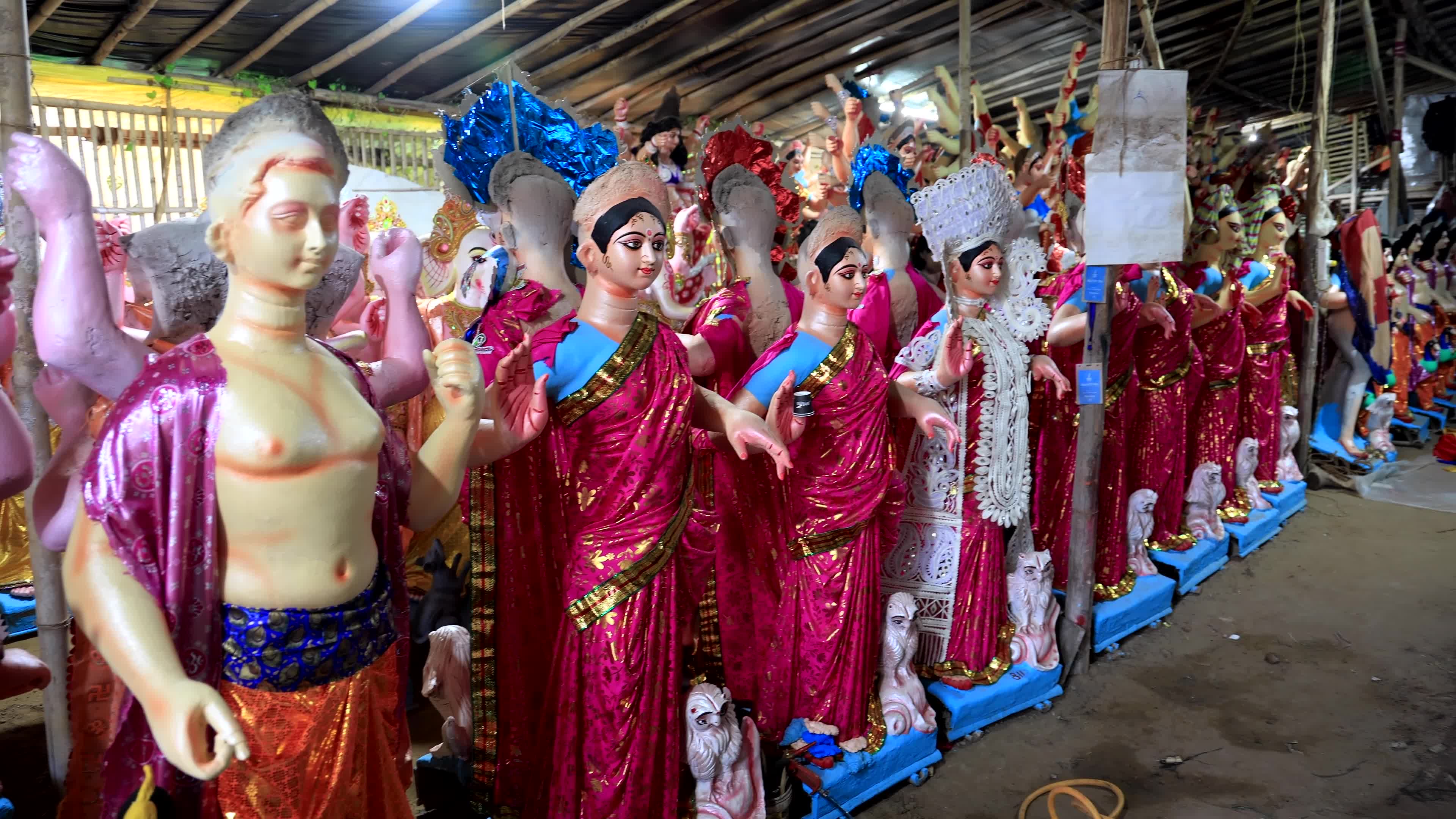 Durga Puja Festival Preparation in Jaipur   