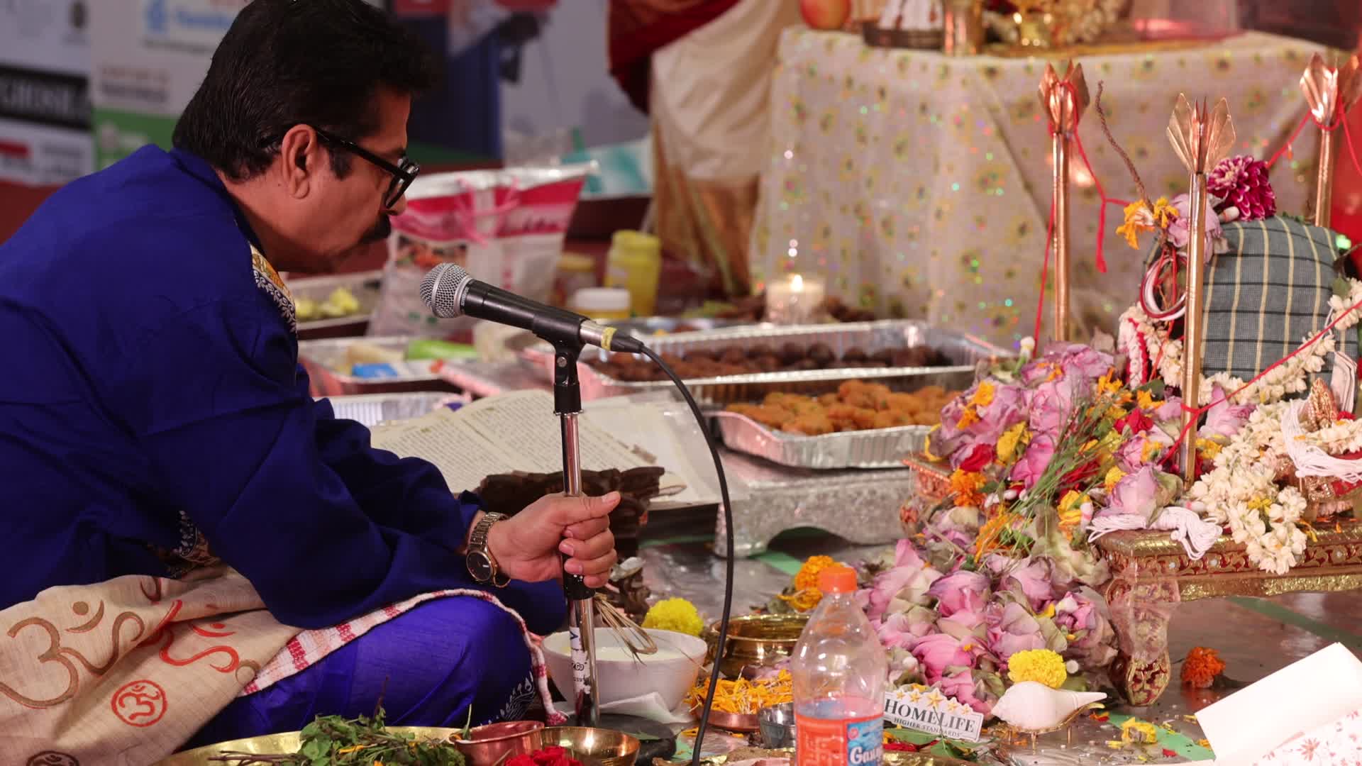 Bengali Hindus celebrate the Durga Puja festival in Canada
