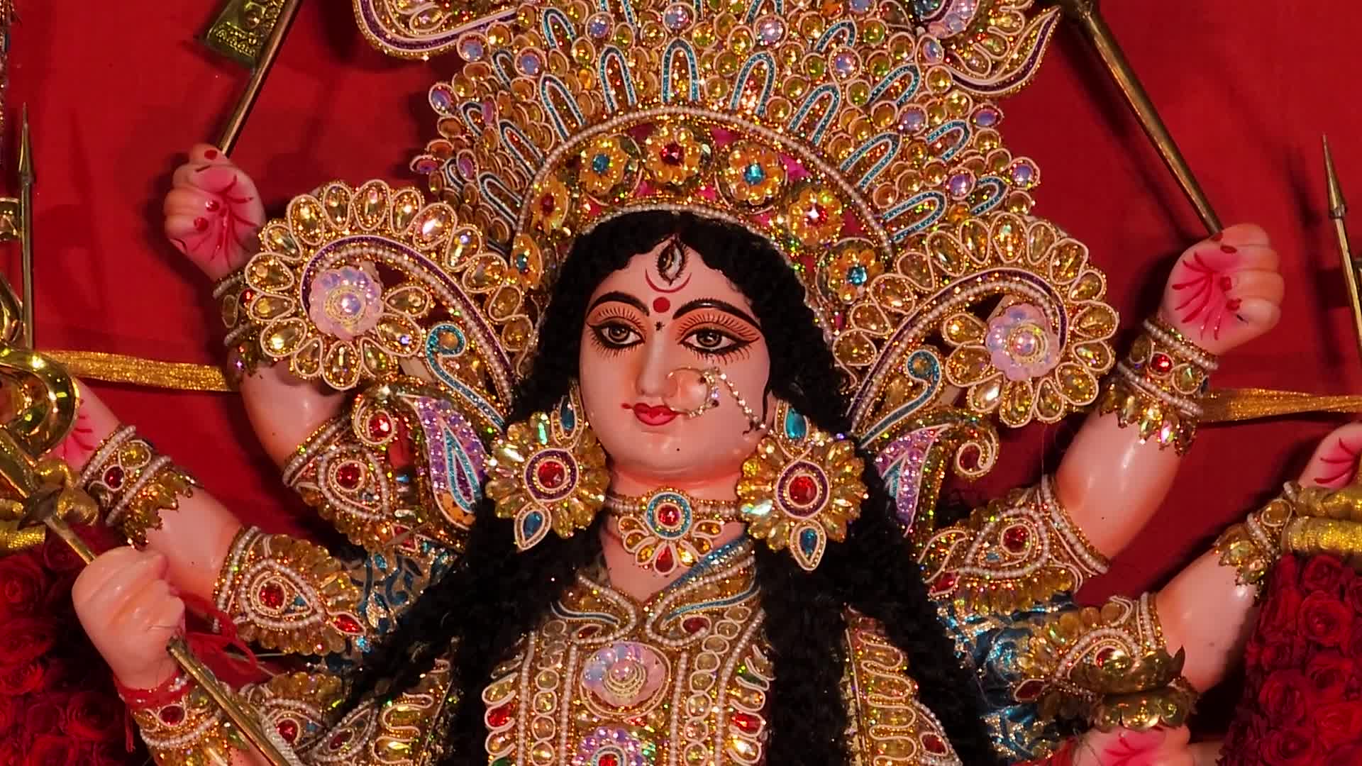 Bengali Hindus celebrate the Durga Puja festival in Canada