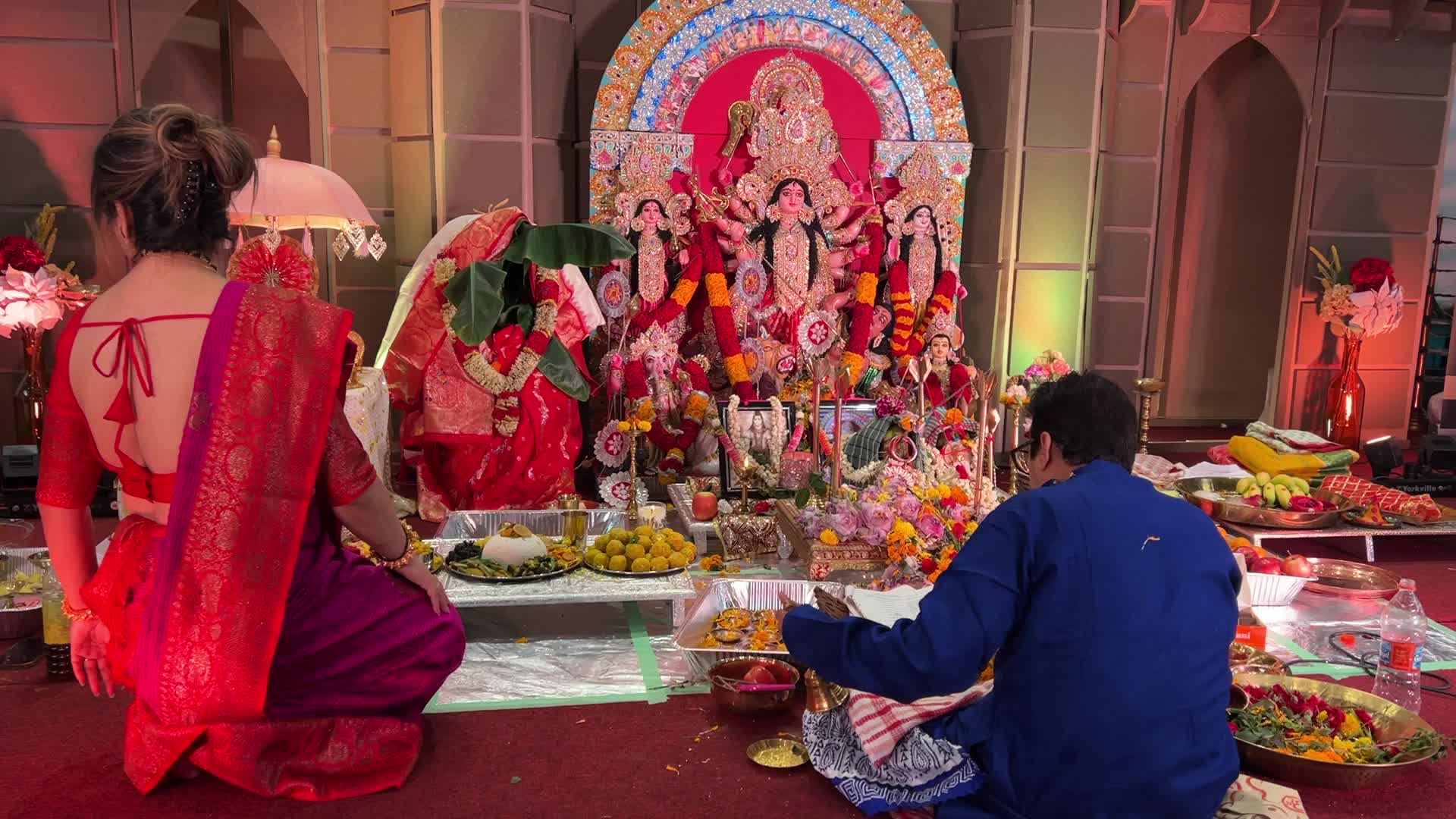 Bengali Hindus celebrate the Durga Puja festival in Canada