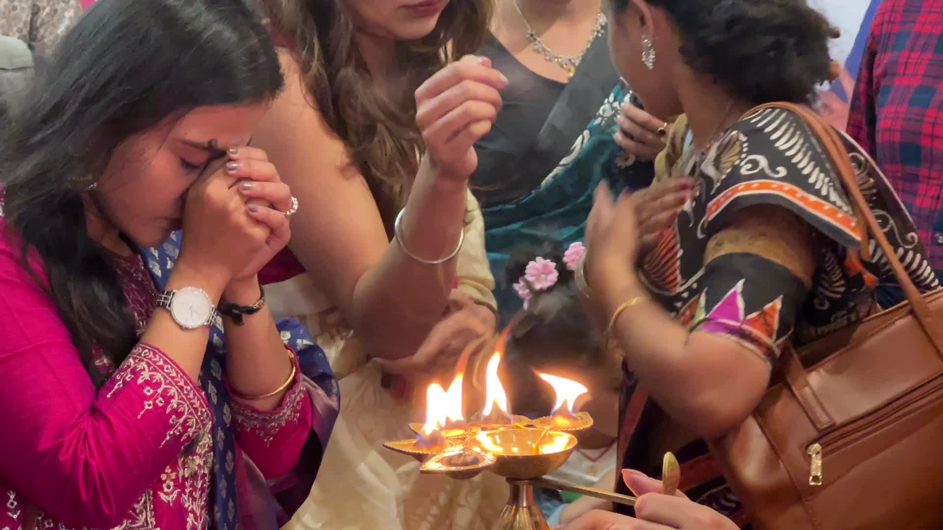 Bengali Hindus celebrate the Durga Puja festival in Canada
