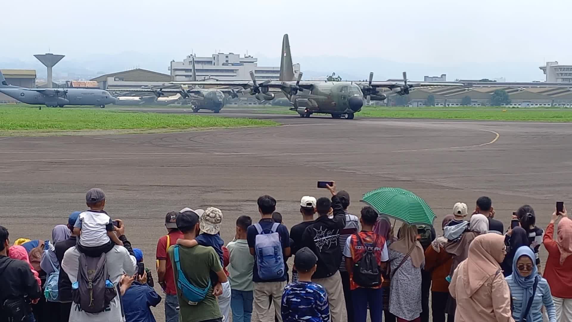 79th Indonesian Armed Forces anniversary ceremony in Bandung