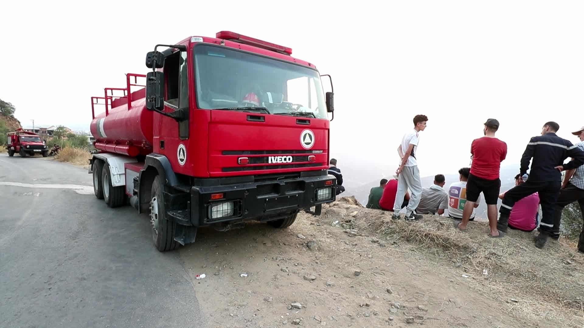 Forest fire In Algeria