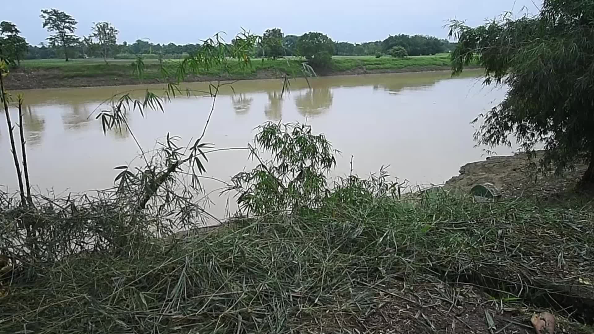 Kopili River Erosion in India 