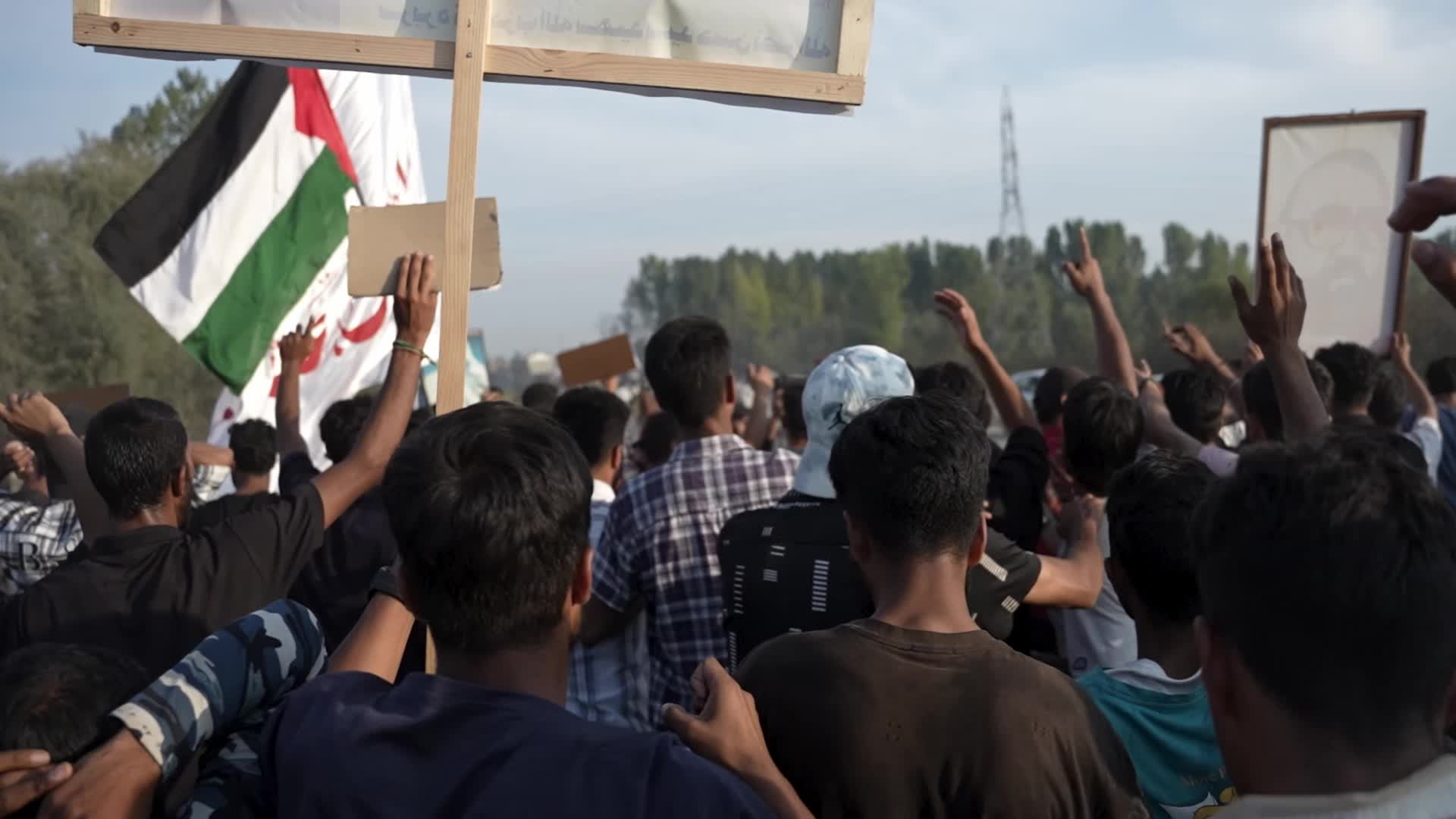 Kashmiri Shia Muslims Hold Rally Commemorating Assassination of Hezbollah Leader Hassan Nasrallah