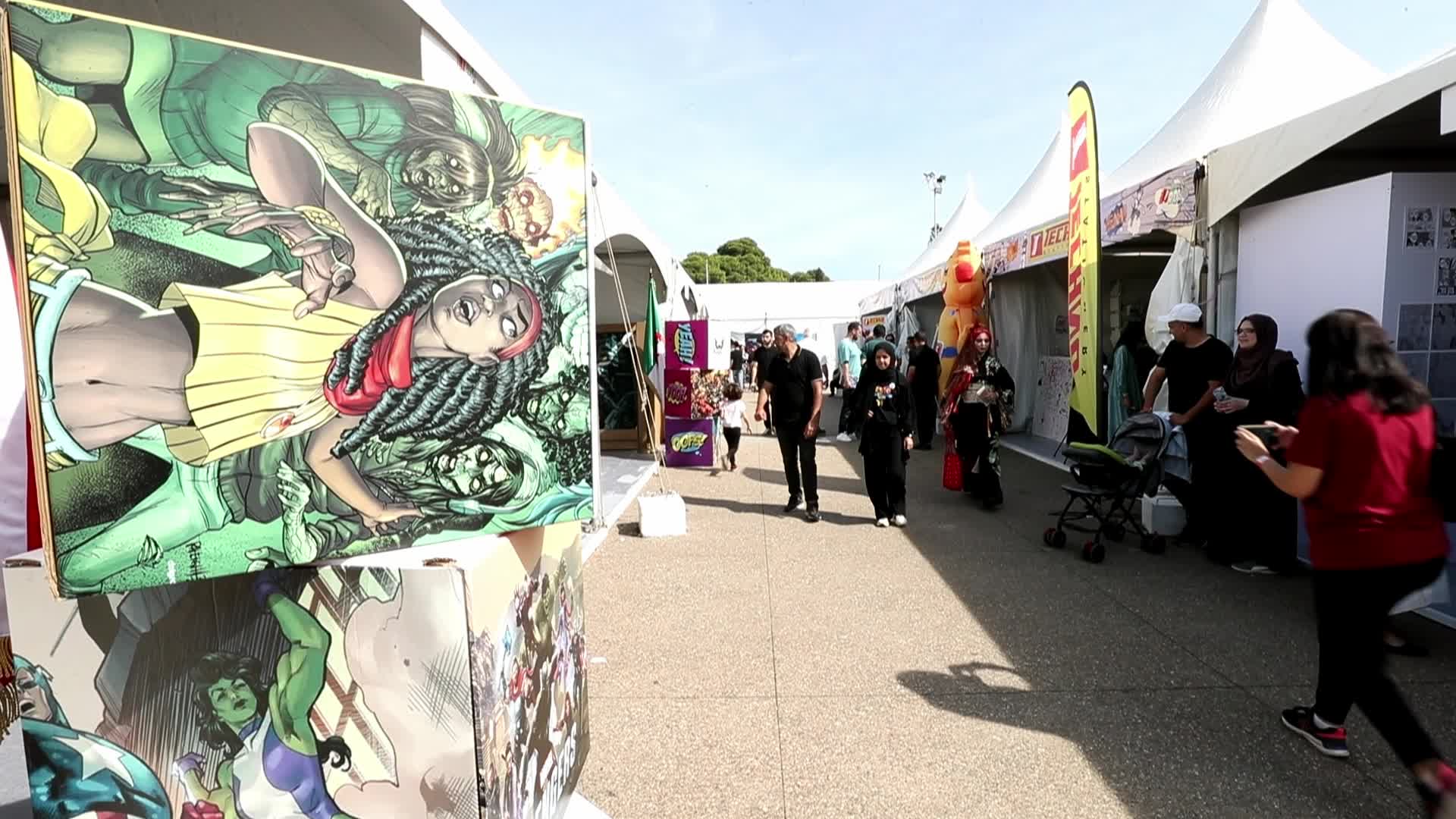 15th edition of the International Comic Strip Festival (FIBDA) in Algeria
