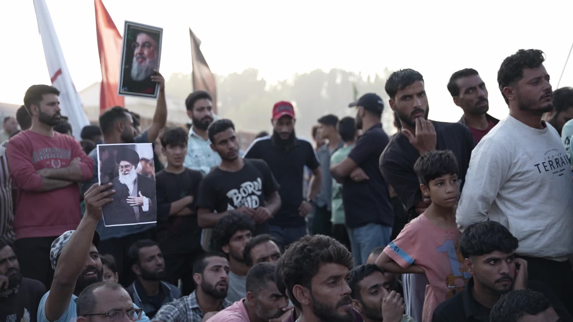 Kashmiri Shia Muslims Hold Rally Commemorating Assassination of Hezbollah Leader Hassan Nasrallah