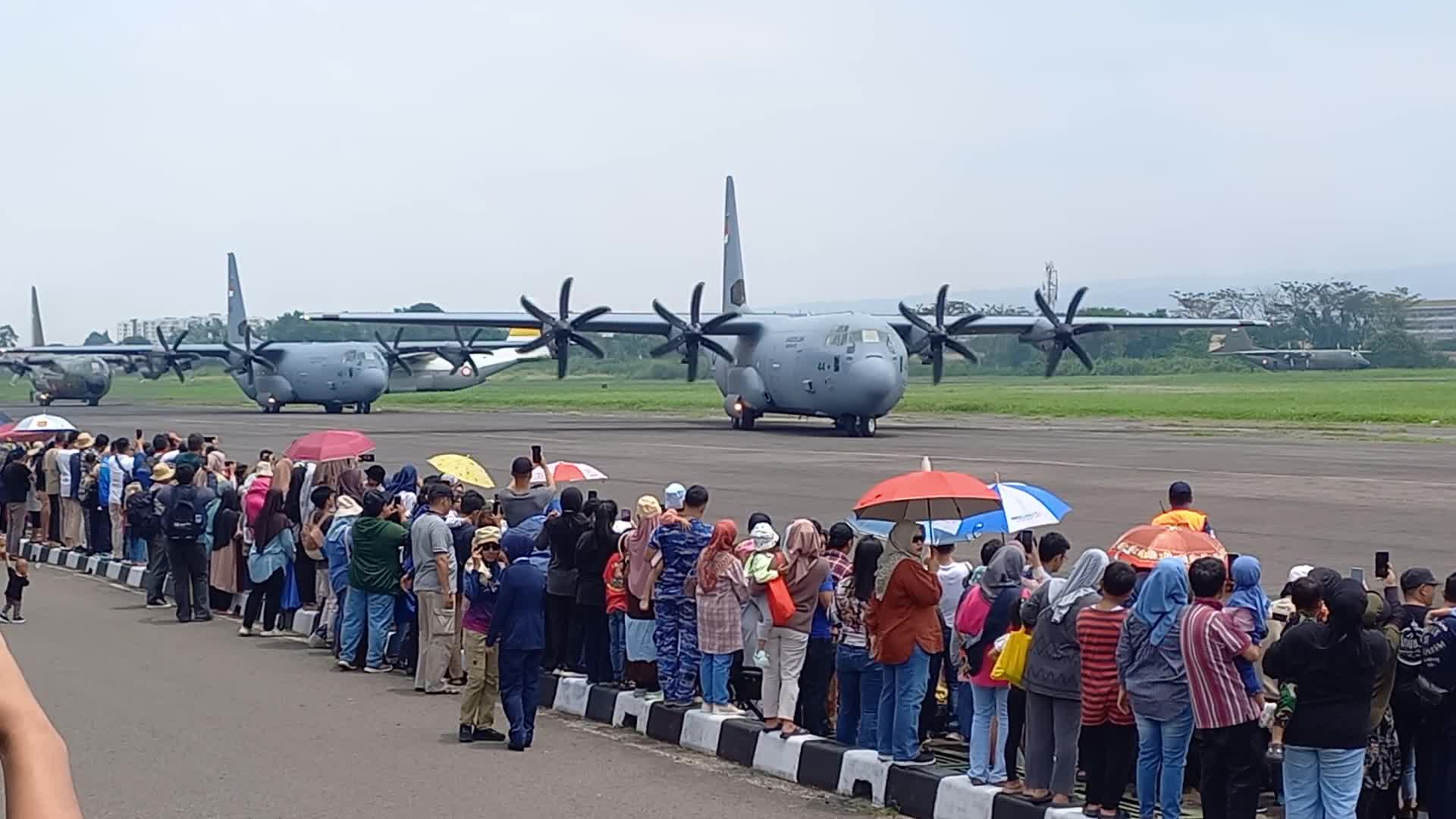 79th Indonesian Armed Forces anniversary ceremony in Bandung