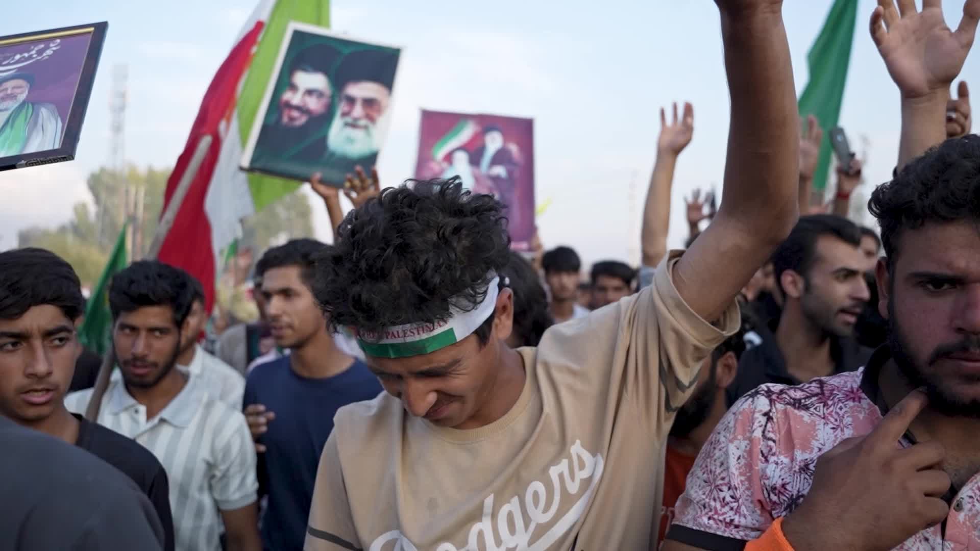 Kashmiri Shia Muslims Hold Rally Commemorating Assassination of Hezbollah Leader Hassan Nasrallah