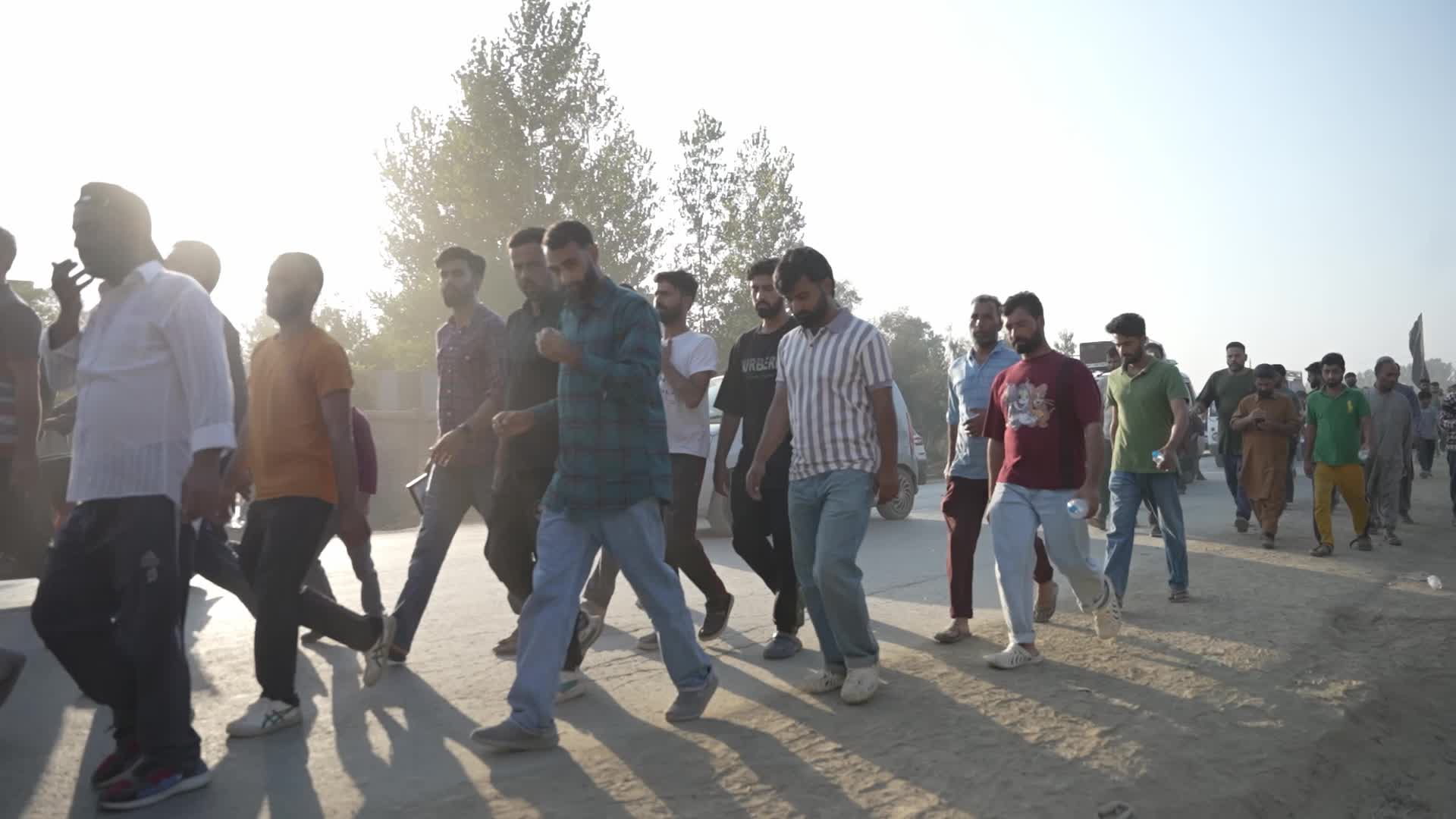 Kashmiri Shia Muslims Hold Rally Commemorating Assassination of Hezbollah Leader Hassan Nasrallah