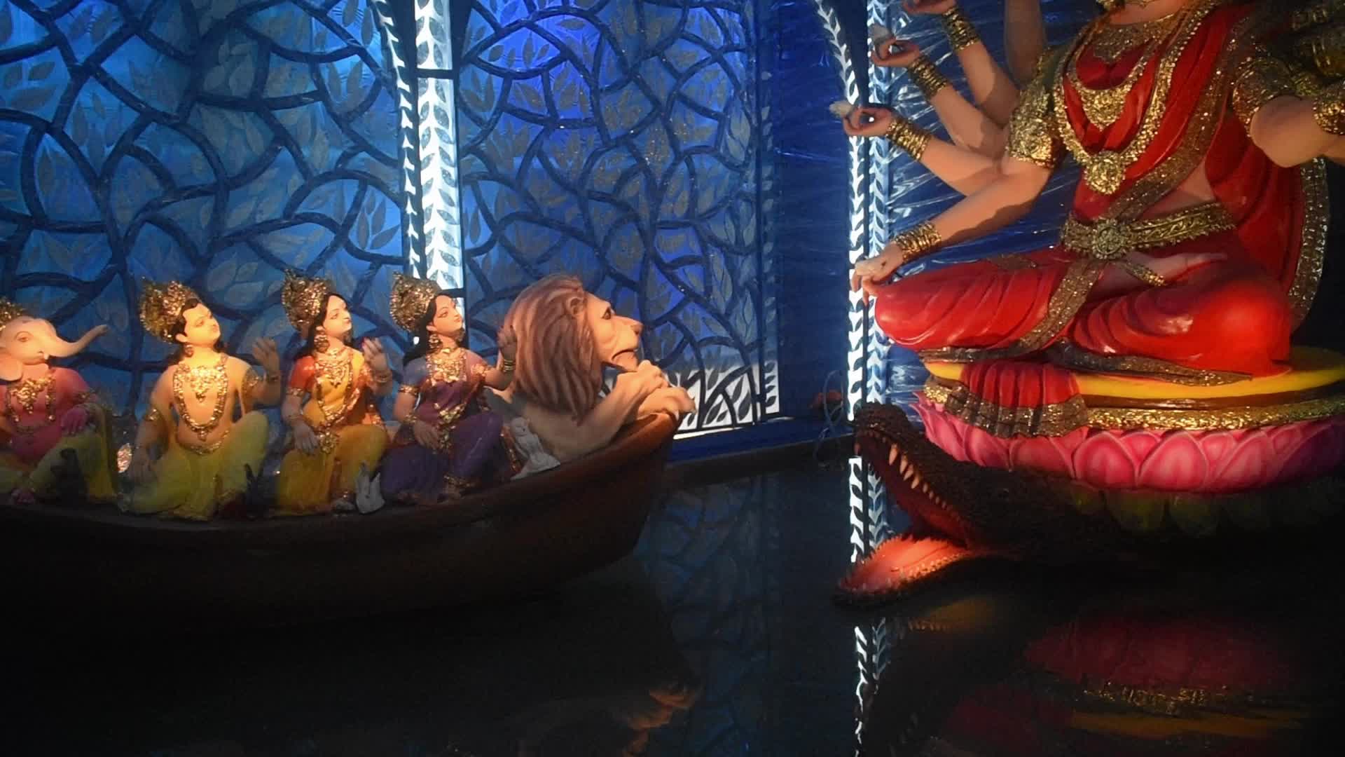 Durga Puja Festival in Kolkata, India