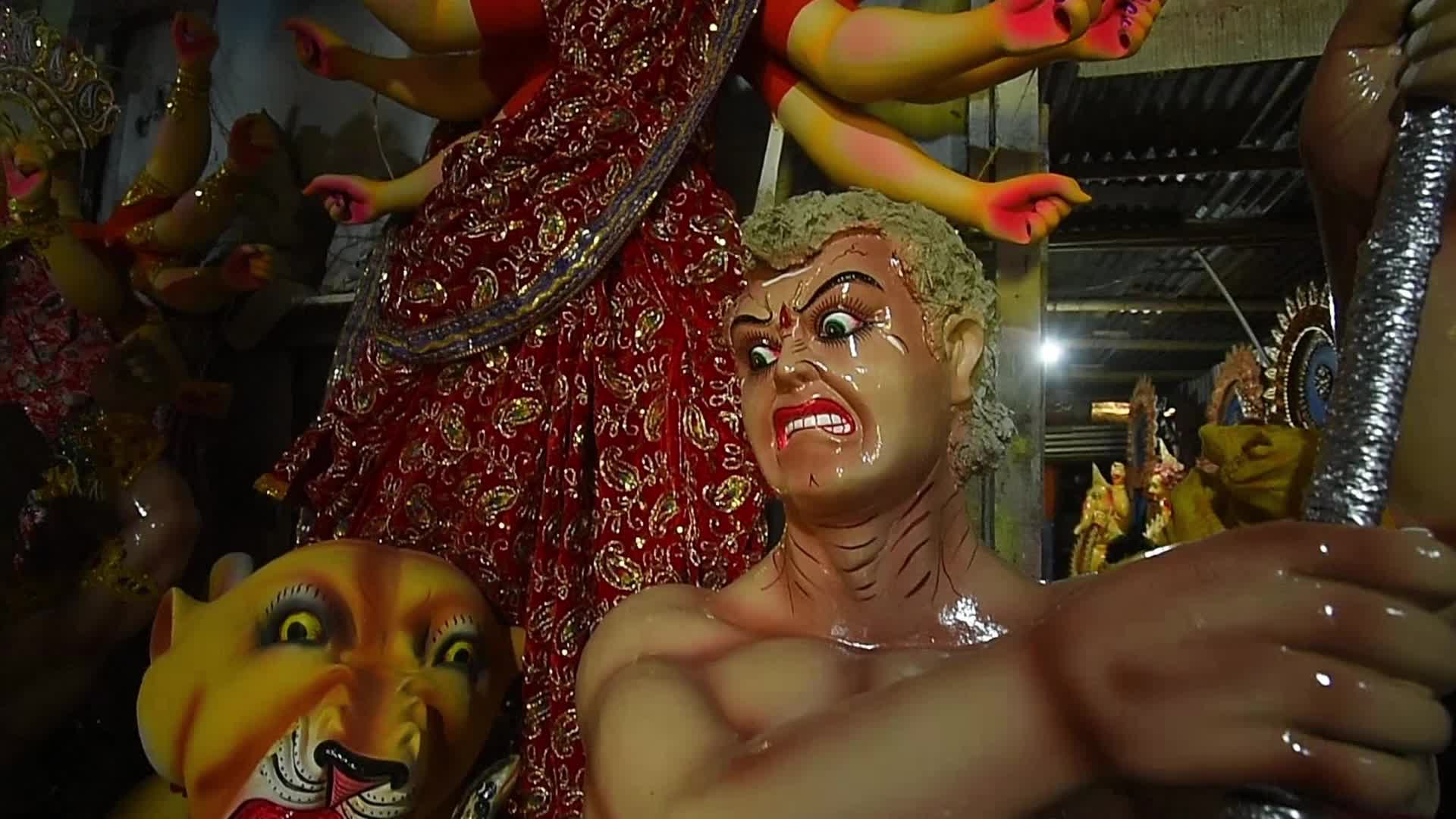 Durga Puja Preparation In India