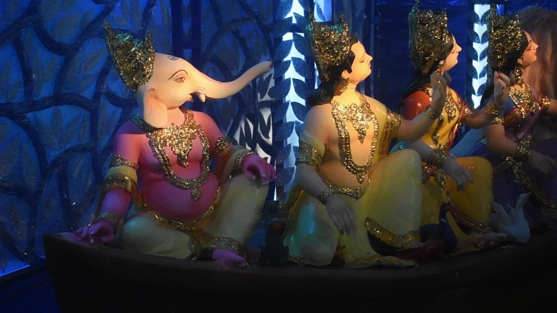 Durga Puja Festival in Kolkata, India