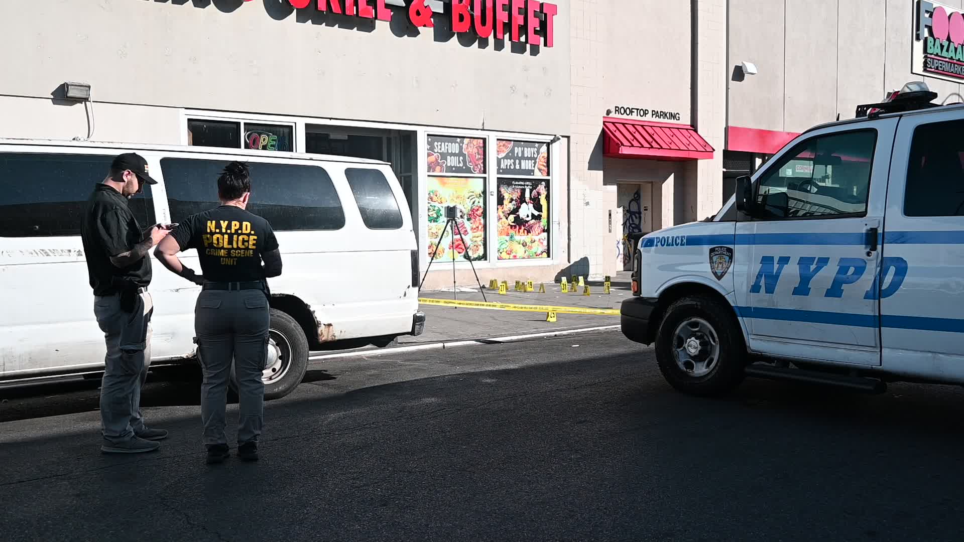 27-year-old man is shot multiple times and killed in the Flatbush section of Brooklyn, New York