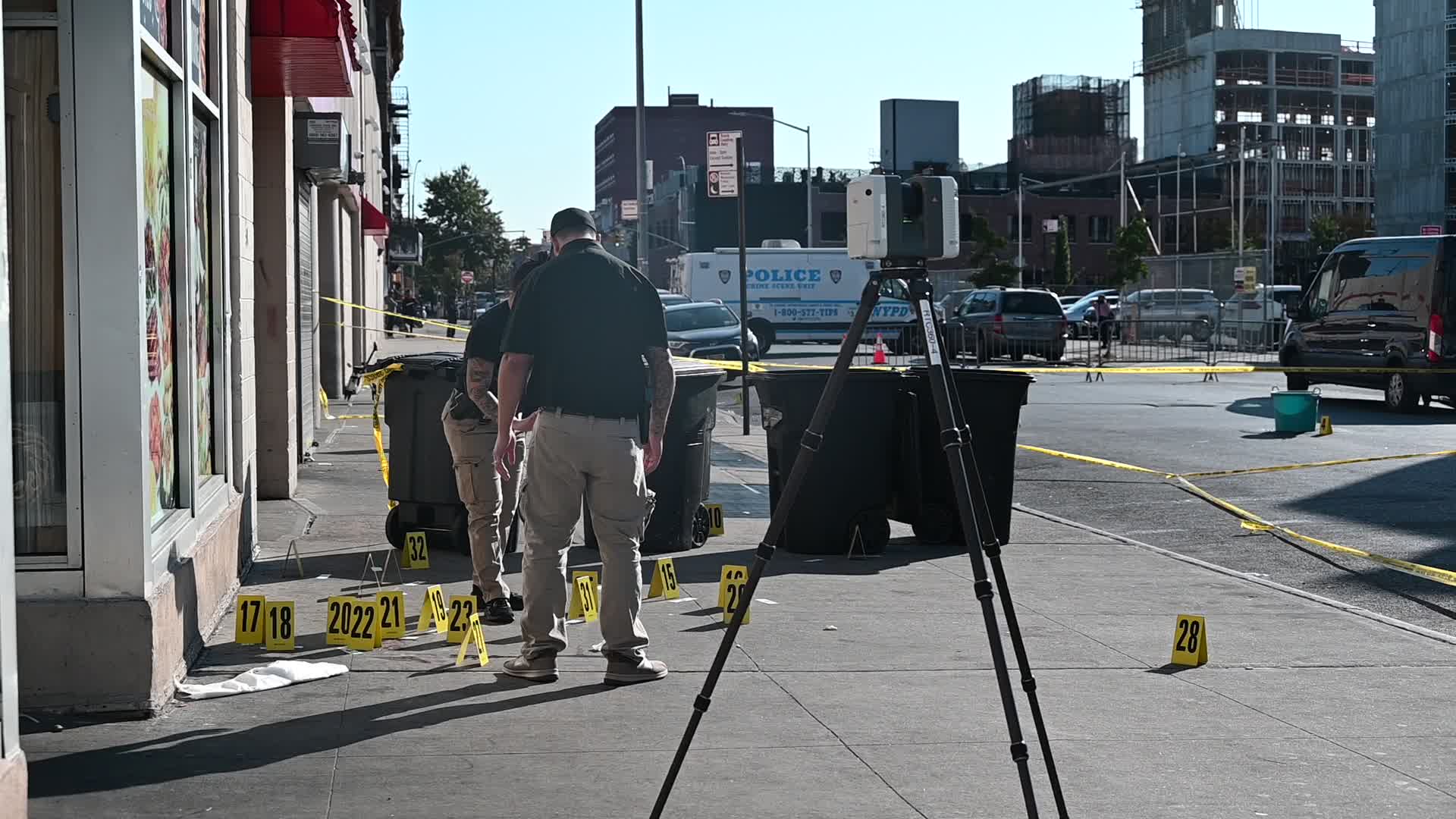 27-year-old man is shot multiple times and killed in the Flatbush section of Brooklyn, New York