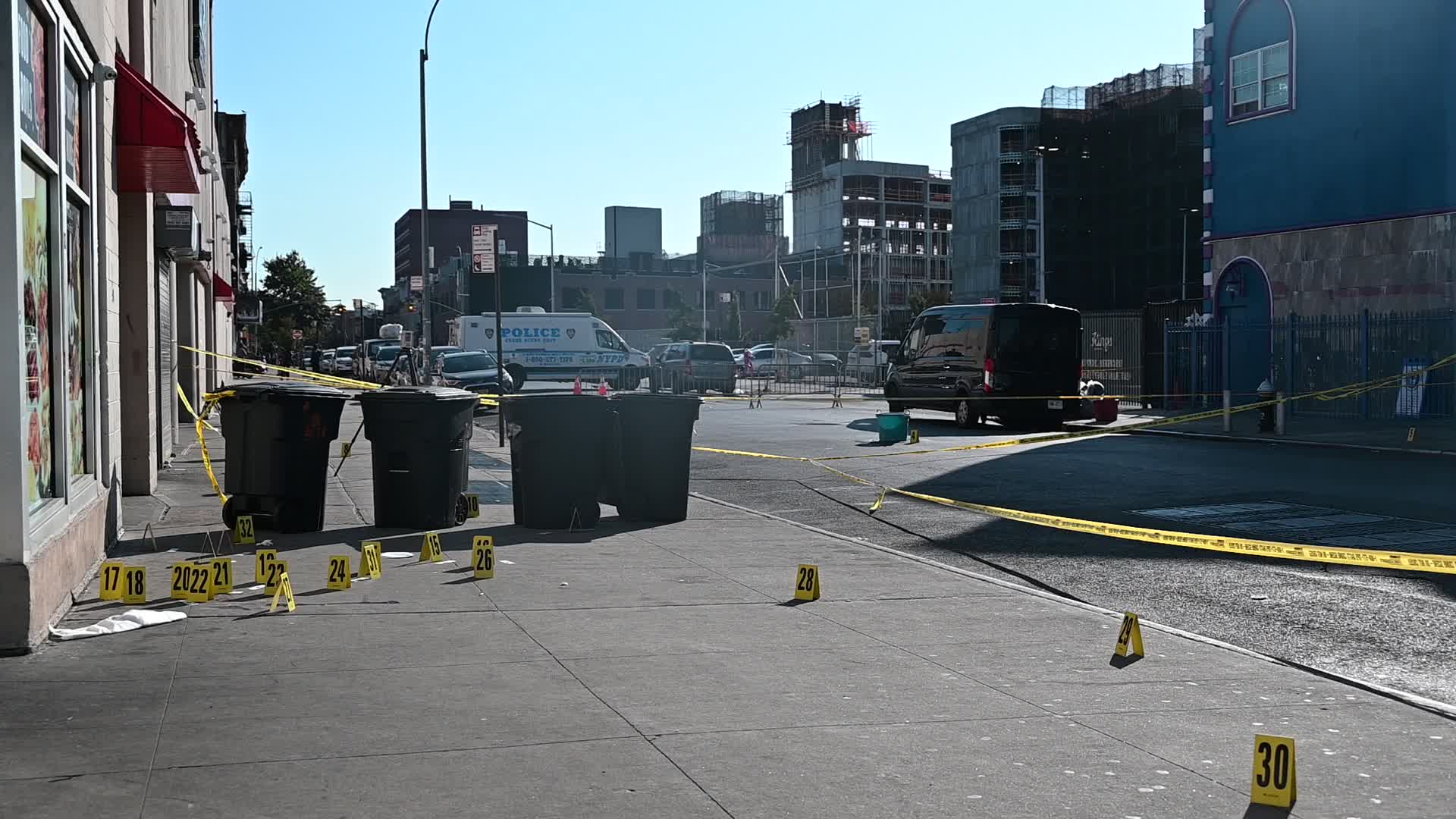 27-year-old man is shot multiple times and killed in the Flatbush section of Brooklyn, New York