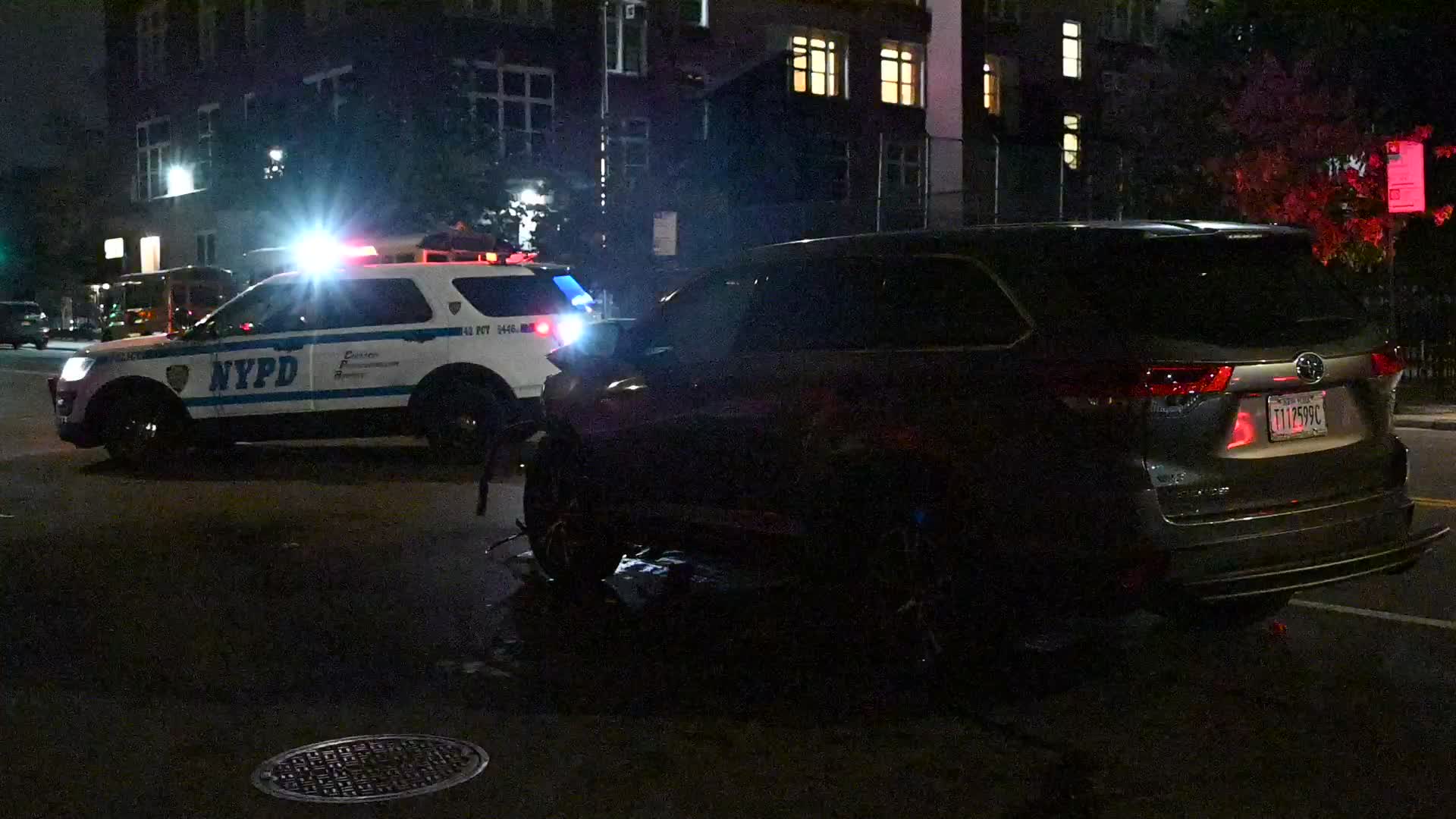 Two men are dead and two men are injured after a motor vehicle collision in the Claremont section of Bronx, New York