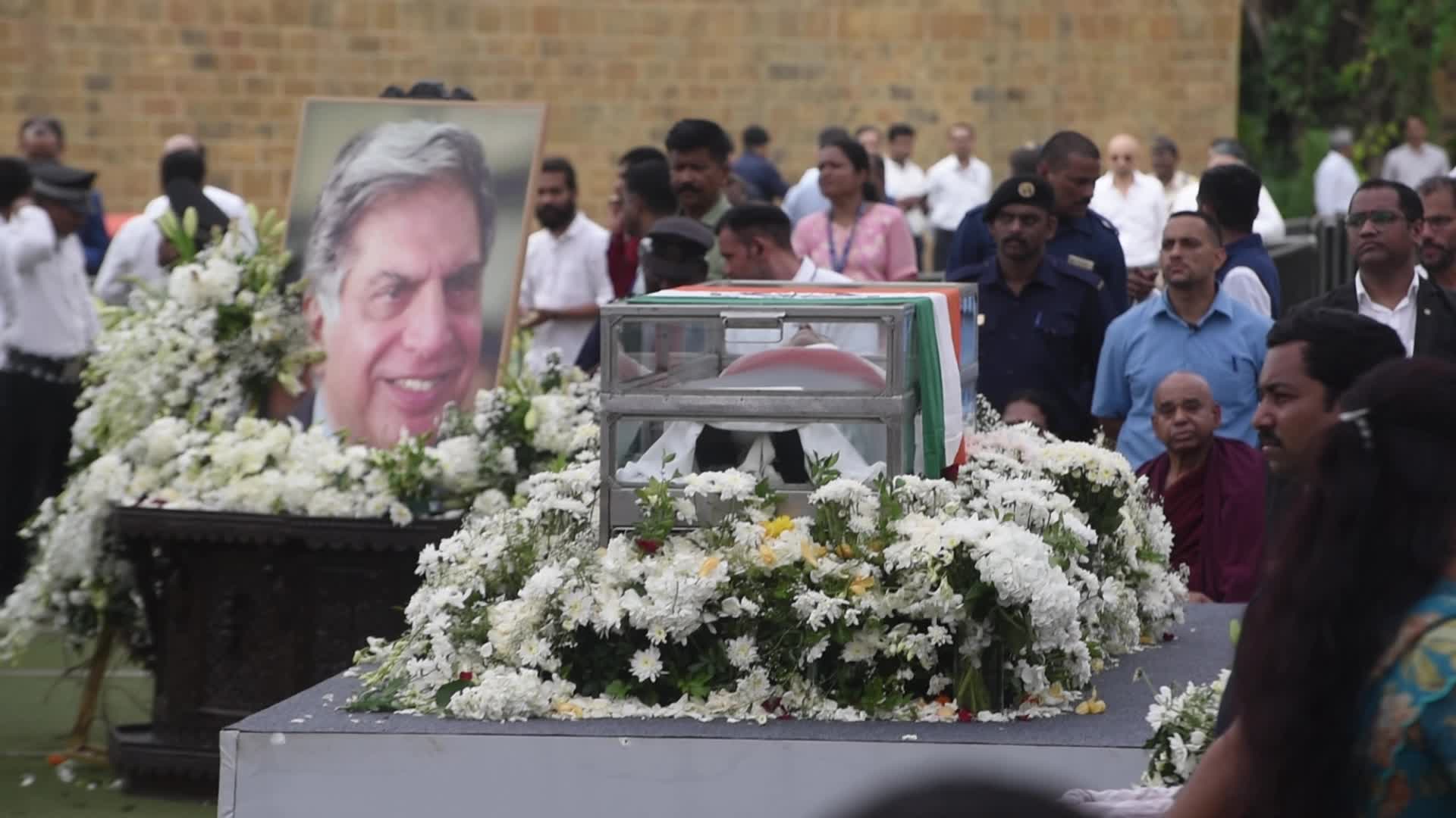 Last Tribute Of Ratan Tata In Mumbai