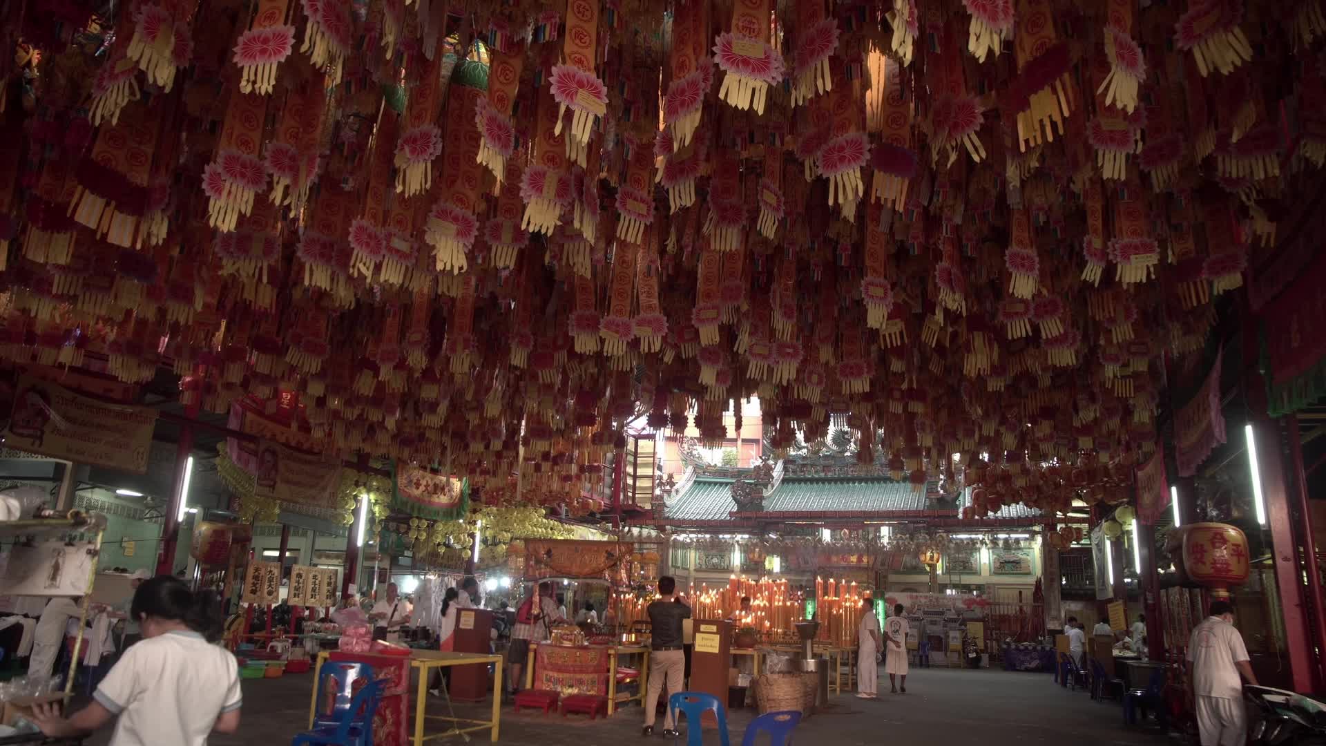 Vegetarian Festival in Bangkok, Thailand
