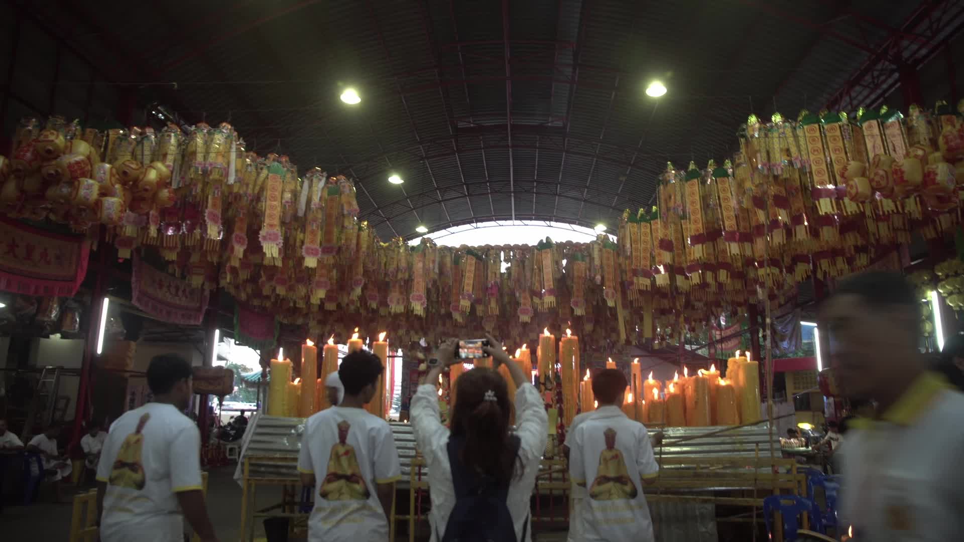 Vegetarian Festival in Bangkok, Thailand