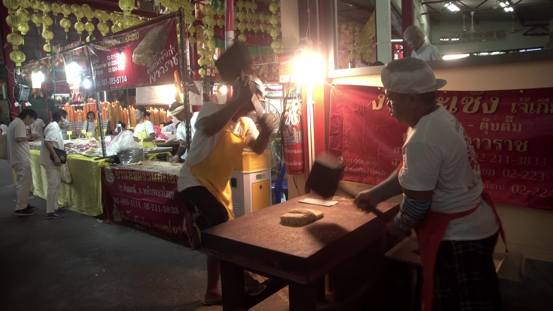 Vegetarian Festival in Bangkok, Thailand