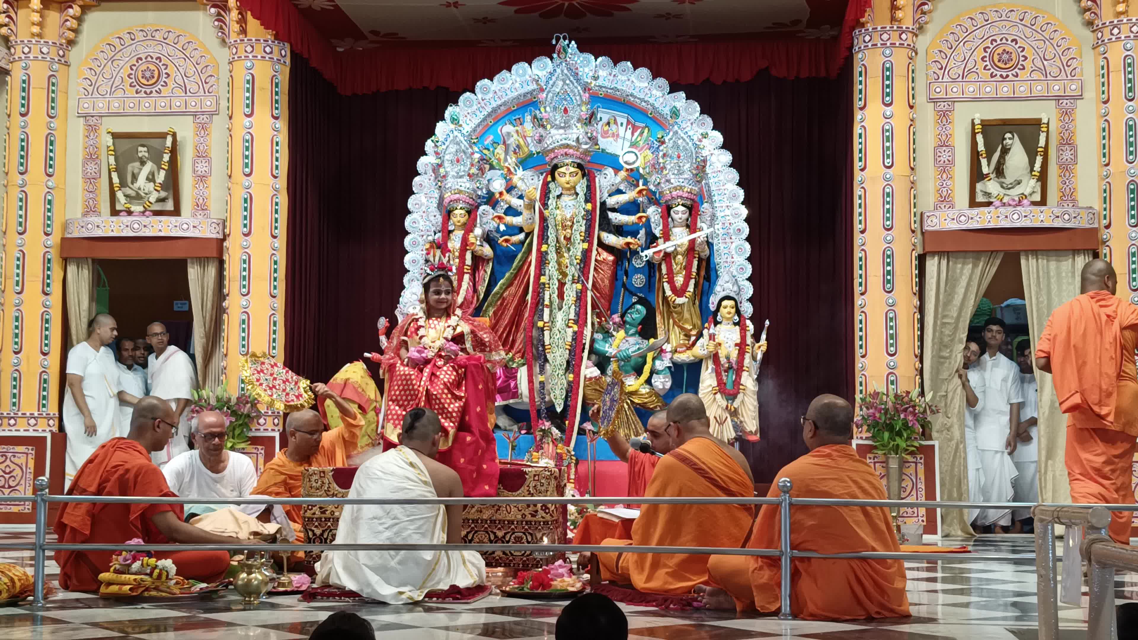 Belur Math ritual In India