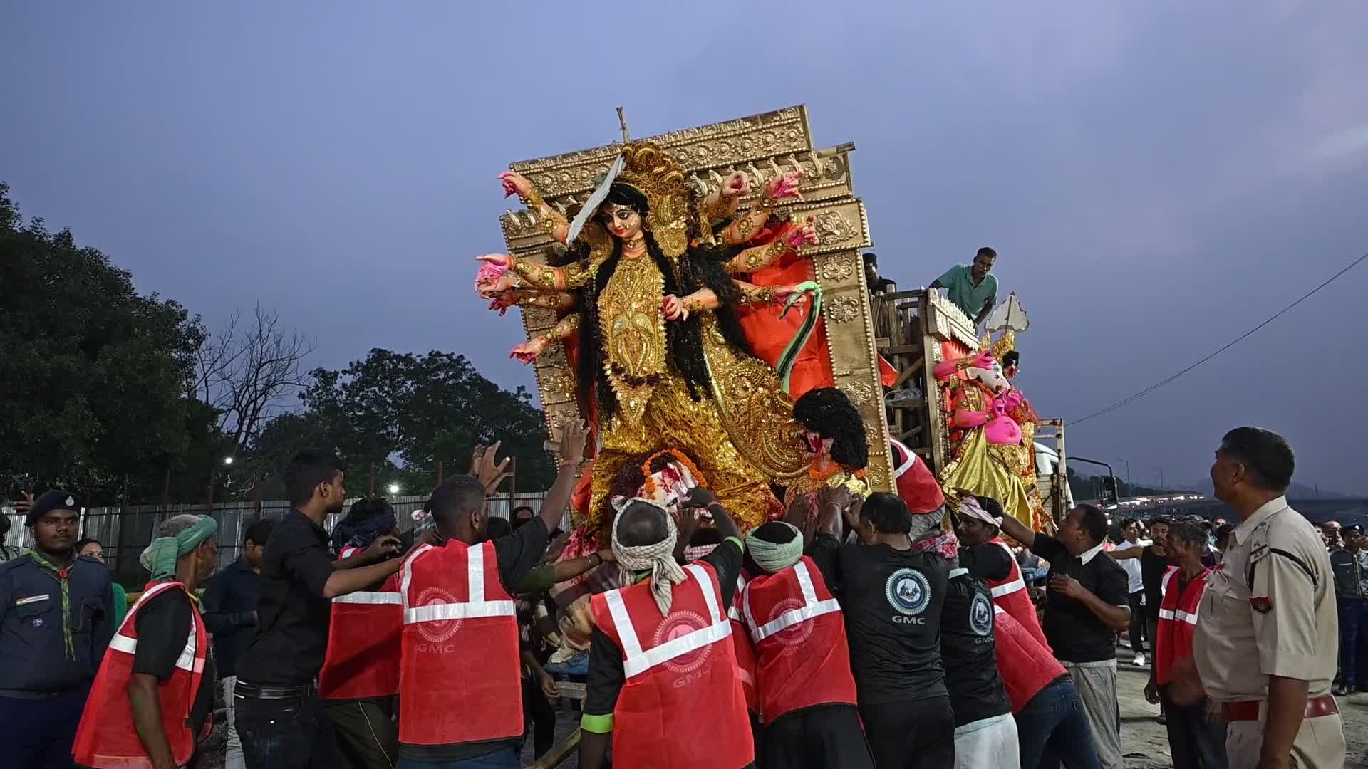 Durga Puja festival in India 