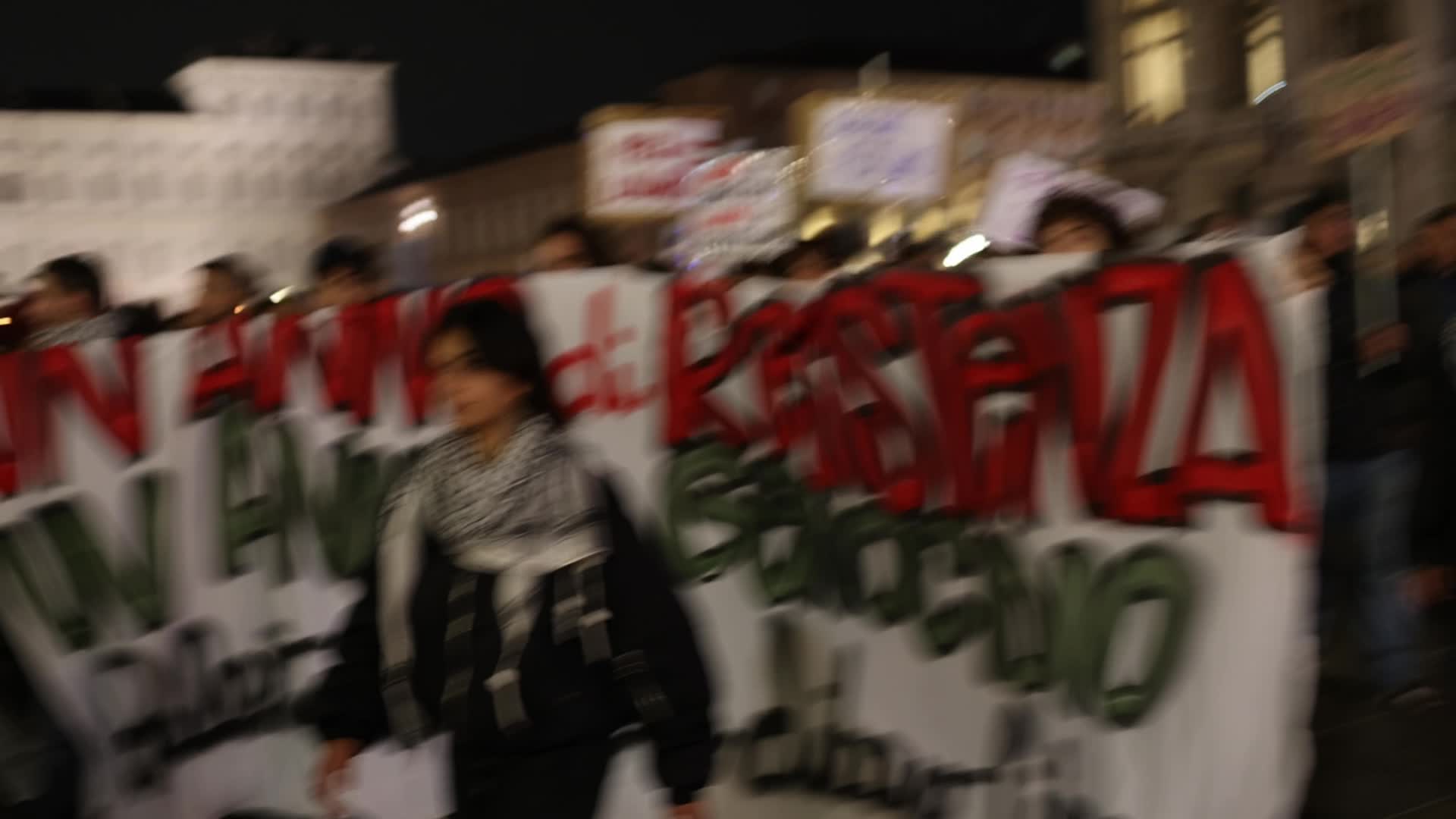 Pro-Palestinian demonstrations in Turin