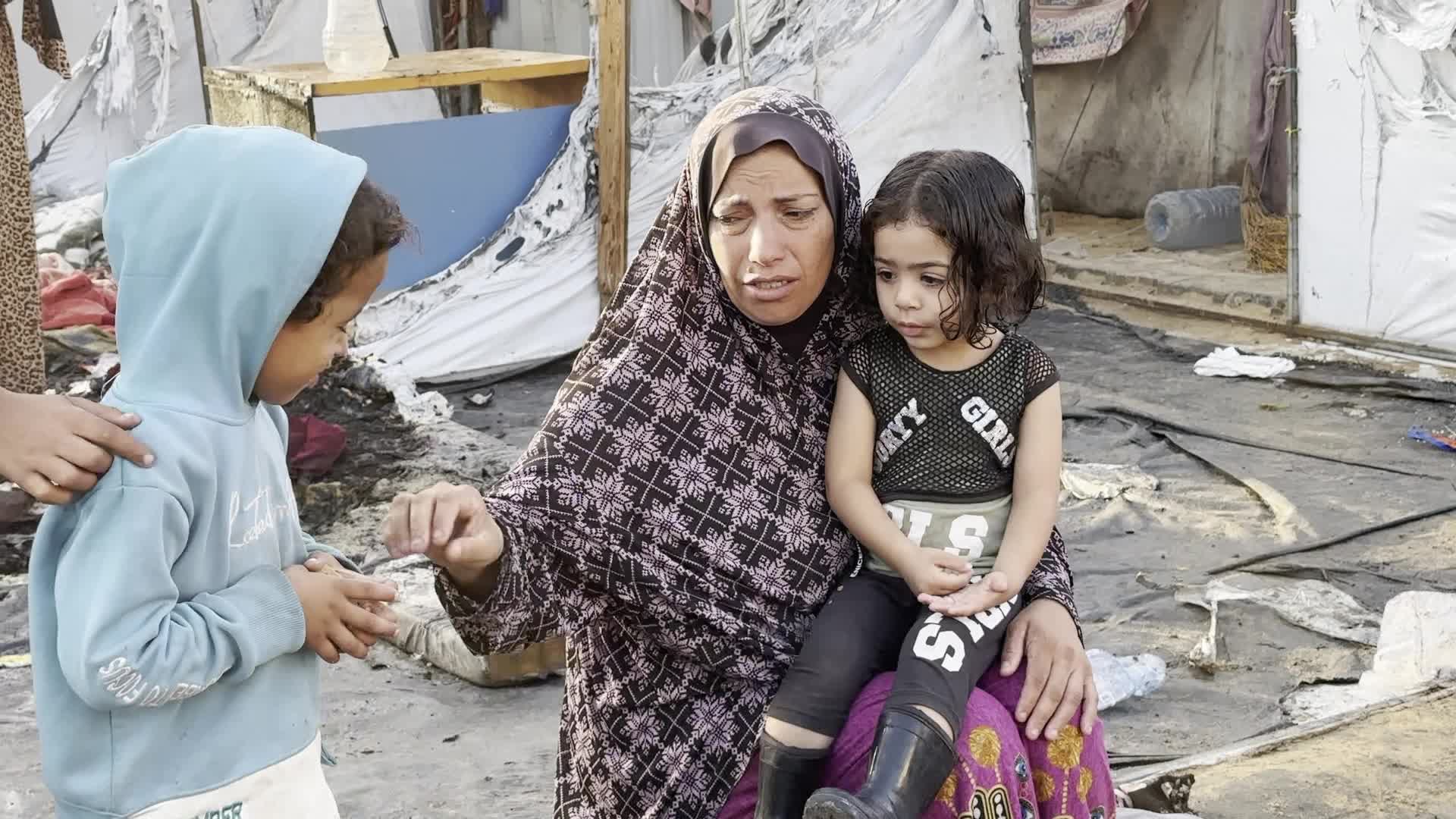 Aftermath of Israeli Airstrike In Gaza, Palestine Amid Hamas-Israel Conflict