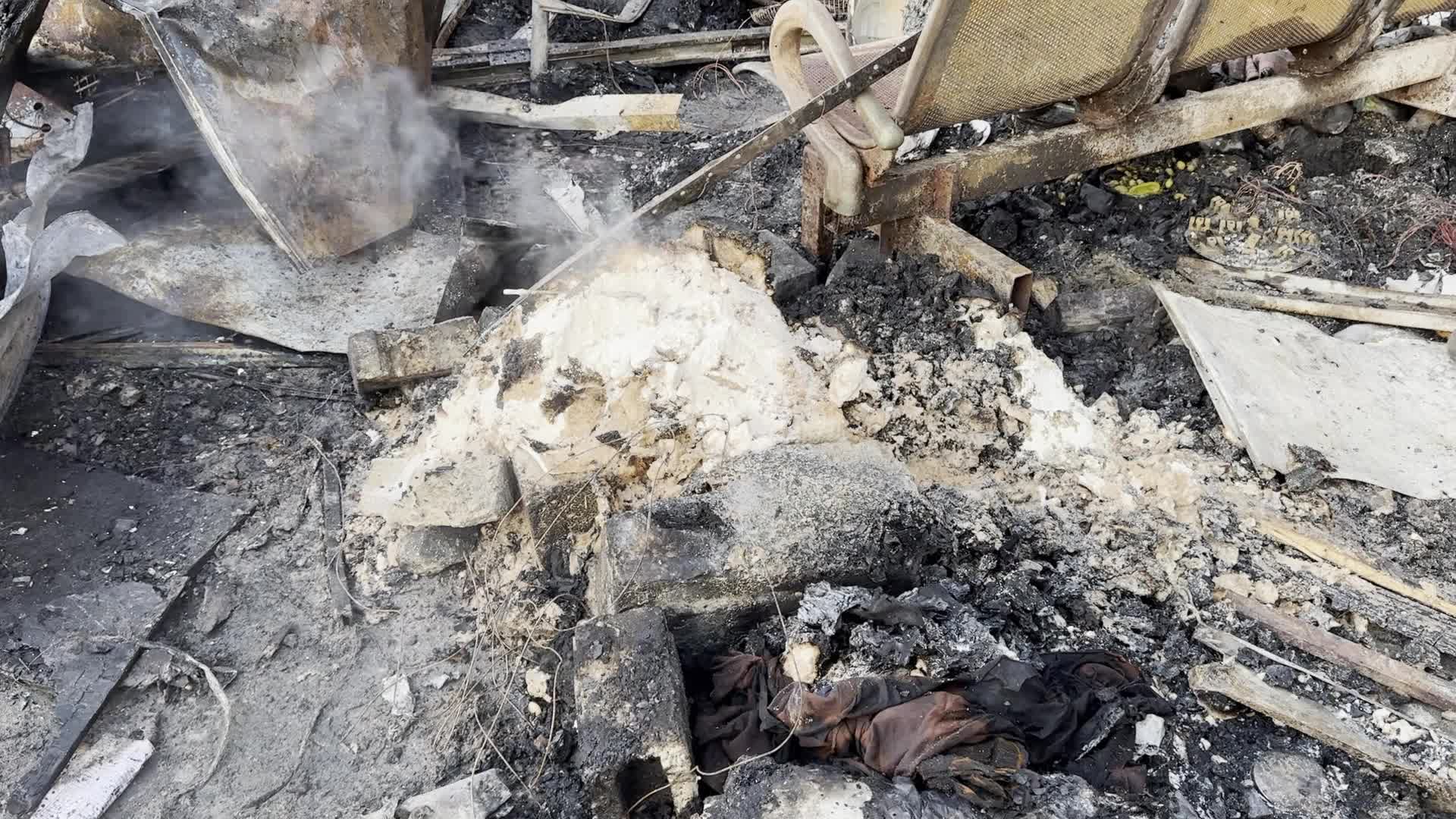 Aftermath of Israeli Airstrike In Gaza, Palestine Amid Hamas-Israel Conflict