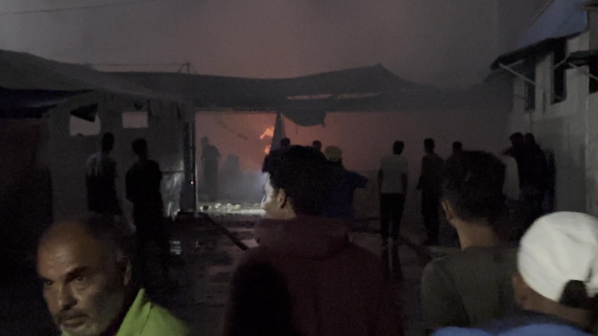 Israeli Airstrike In Gaza, Palestine Amid Hamas-Israel Conflict