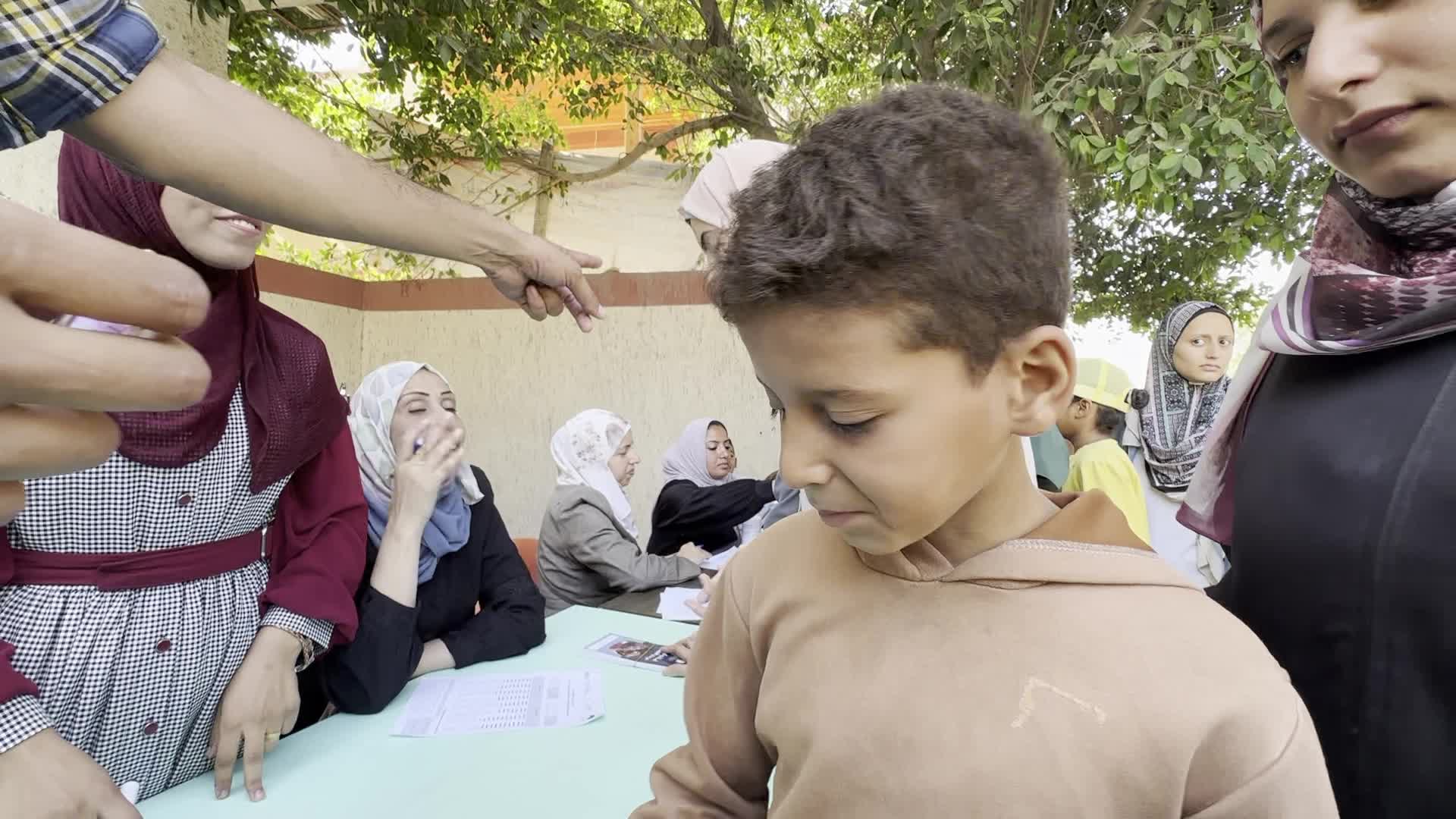 Polio Vaccination In Gaza, Palestine
