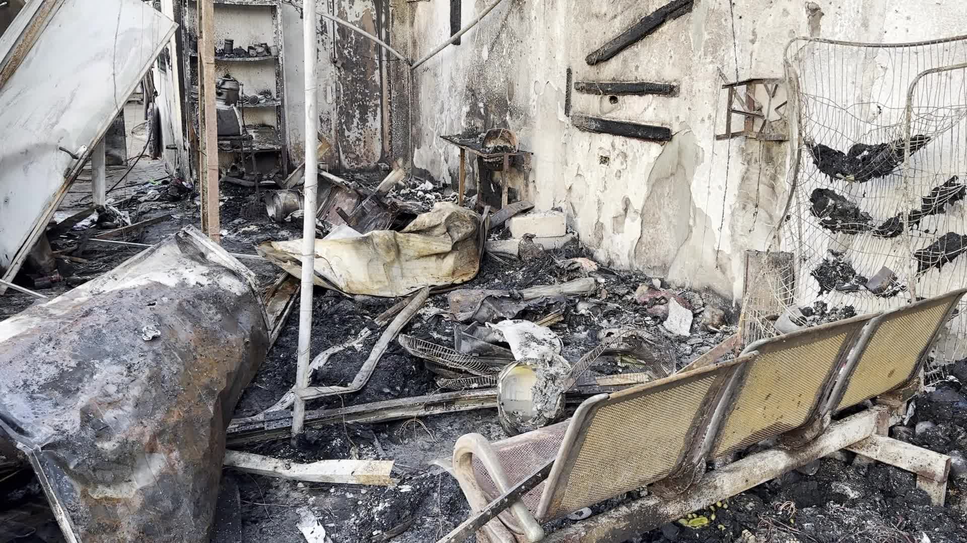 Aftermath of Israeli Airstrike In Gaza, Palestine Amid Hamas-Israel Conflict