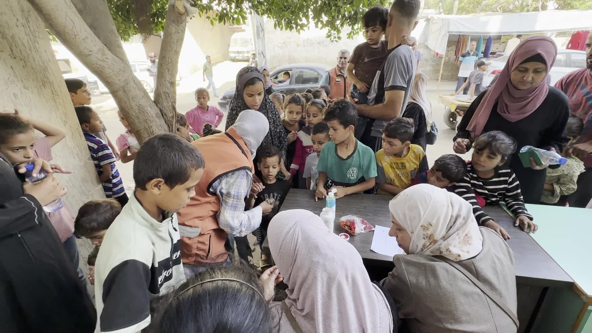 Polio Vaccination In Gaza, Palestine