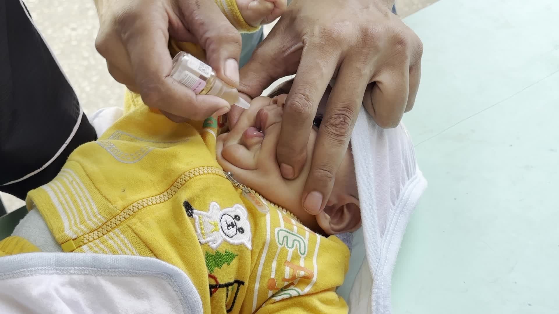 Polio Vaccination In Gaza, Palestine