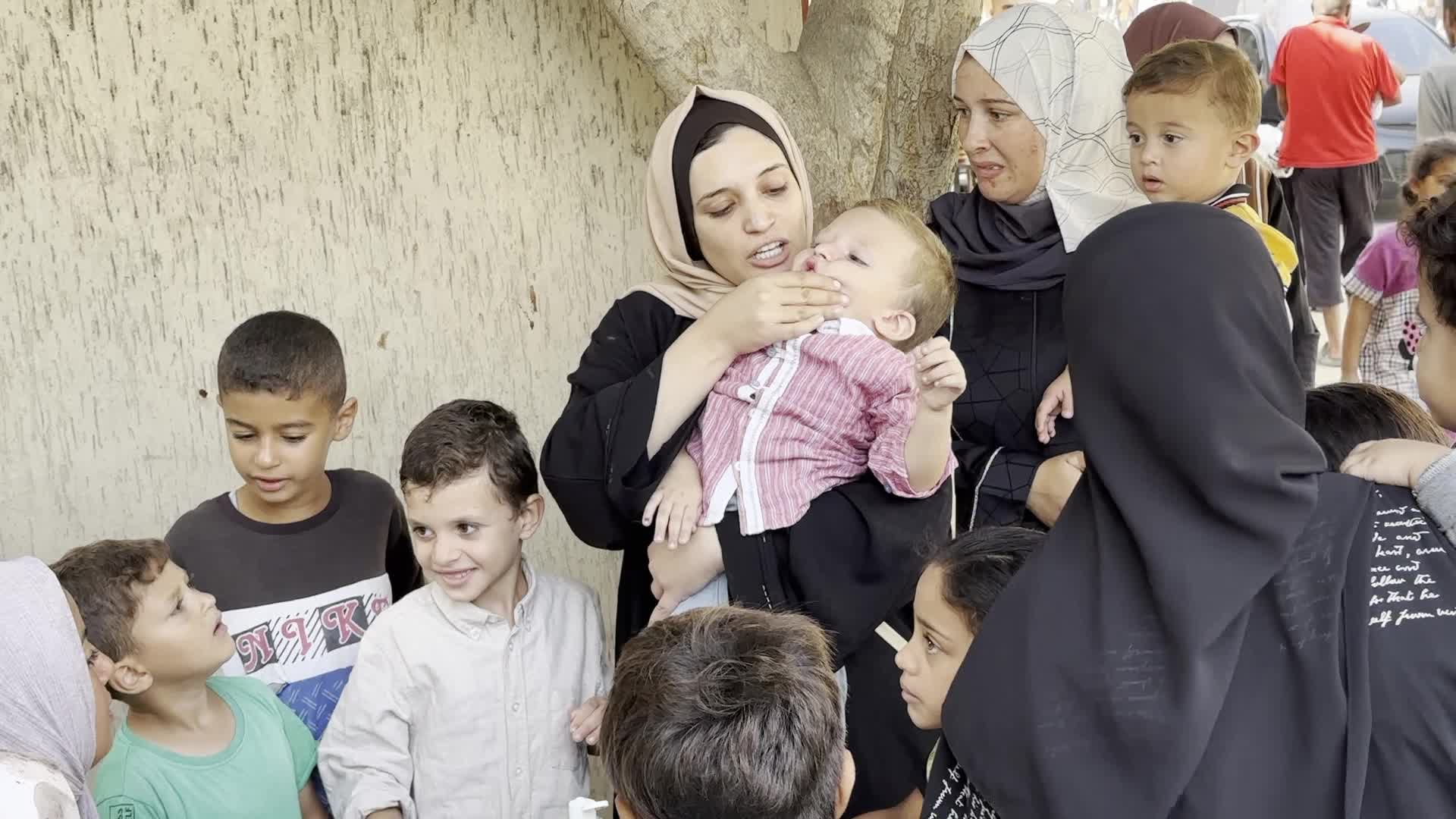 Polio Vaccination In Gaza, Palestine