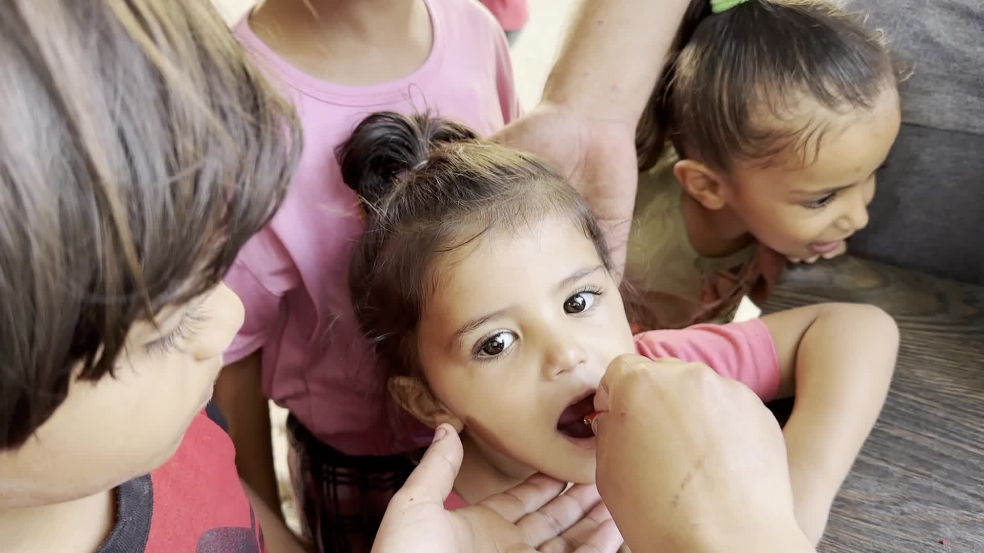 Polio Vaccination In Gaza, Palestine