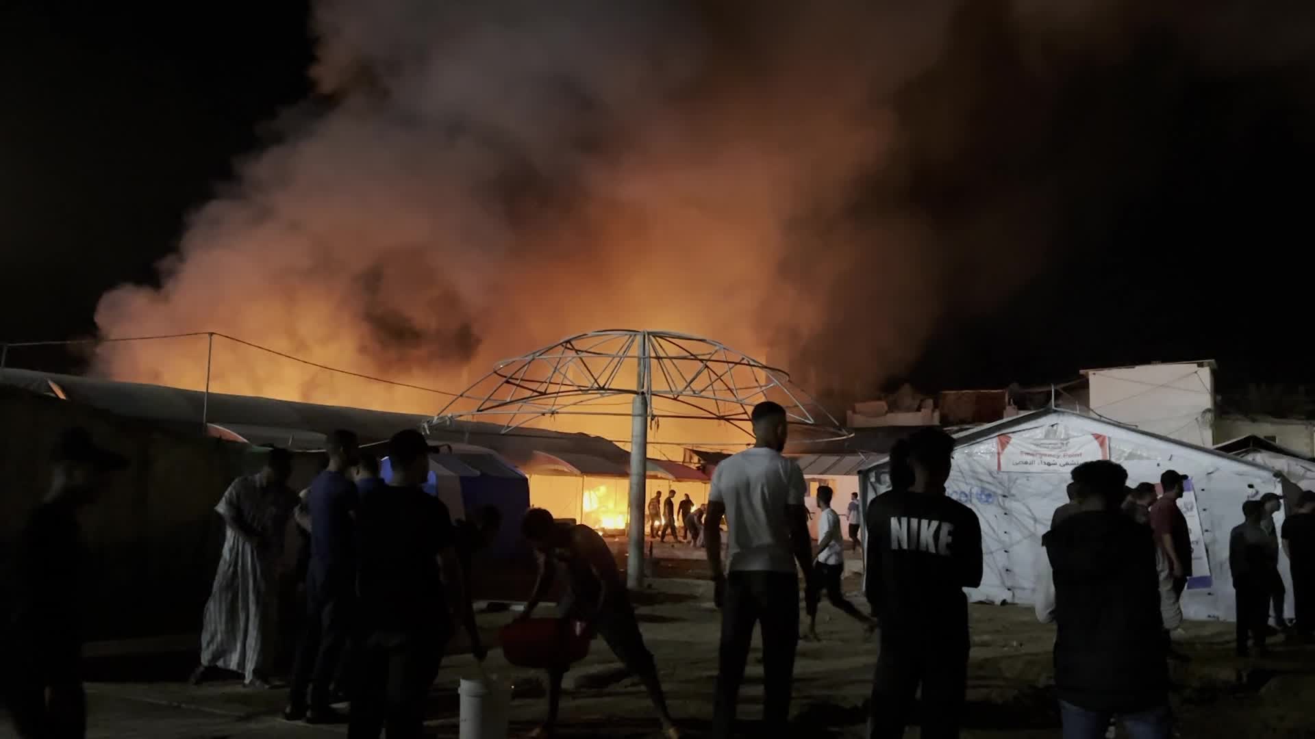Israeli Airstrike In Gaza, Palestine Amid Hamas-Israel Conflict