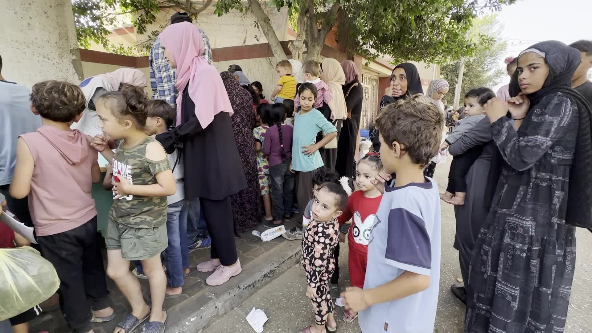 Polio Vaccination In Gaza, Palestine