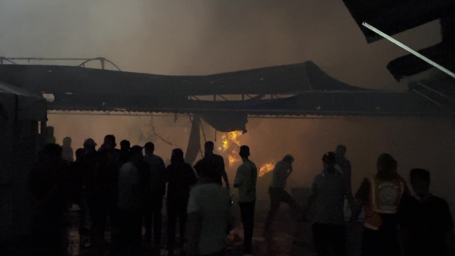 Israeli Airstrike In Gaza, Palestine Amid Hamas-Israel Conflict
