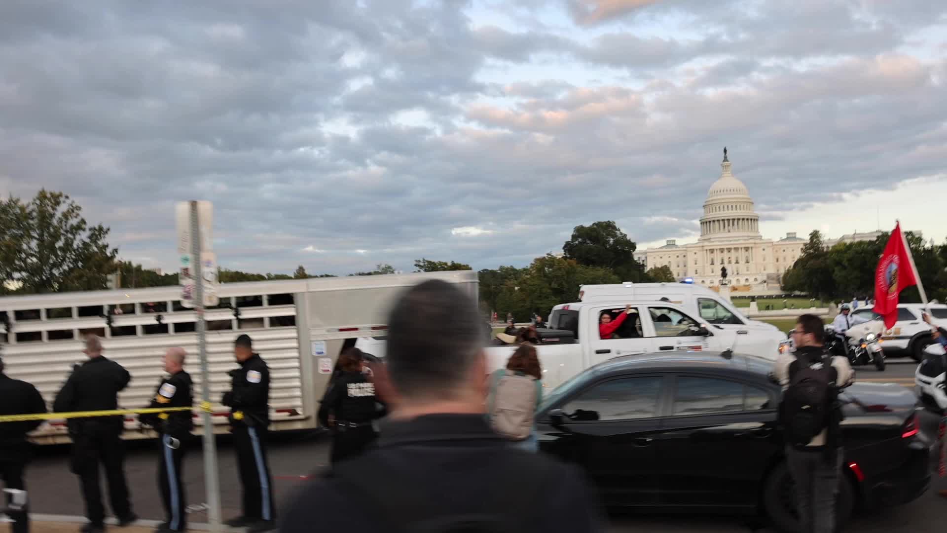 Indigenous demonstrators clash with police near U.S. Capitol
