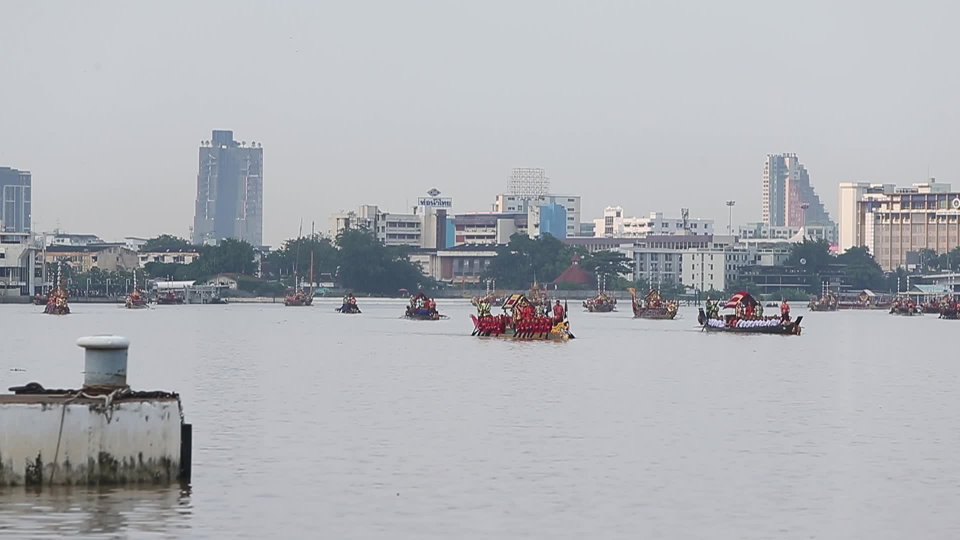  Royal Barge Procession in Bangkok 