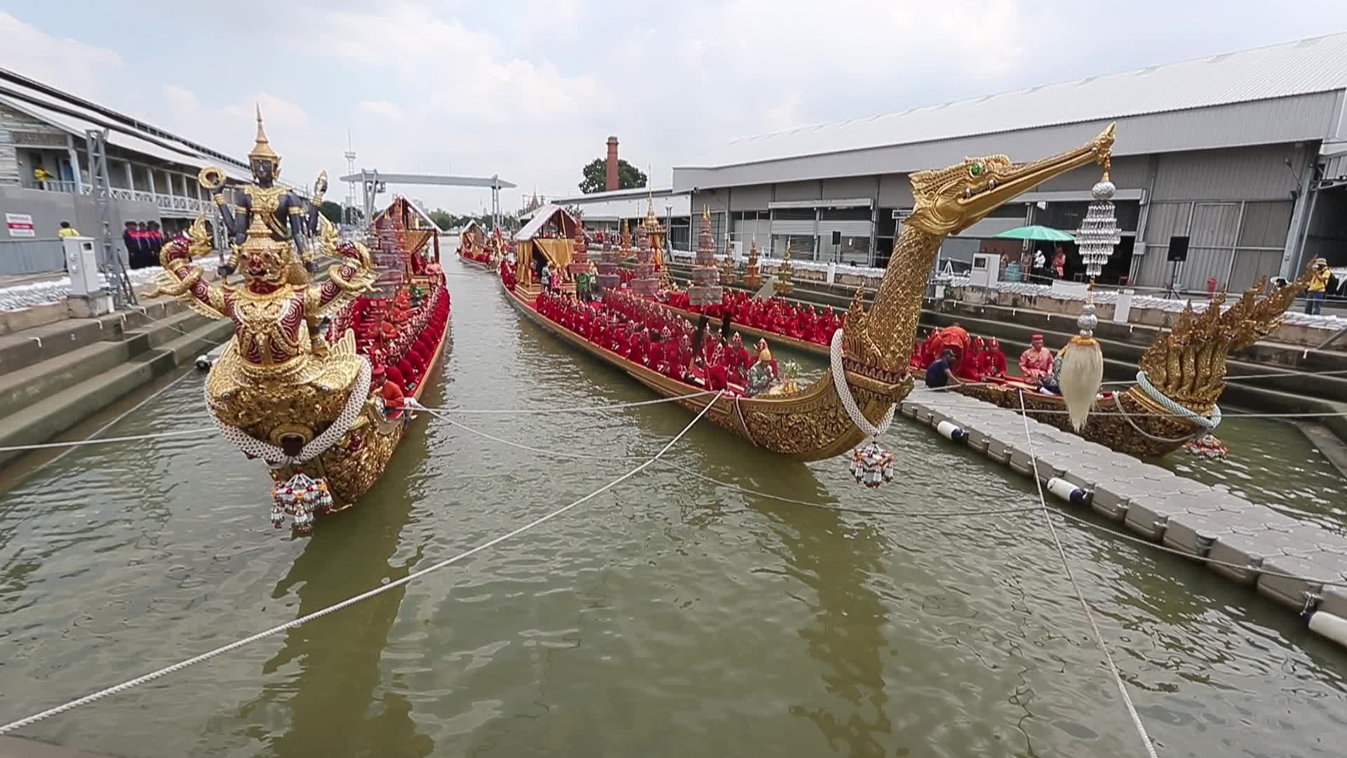  Royal Barge Procession in Bangkok 