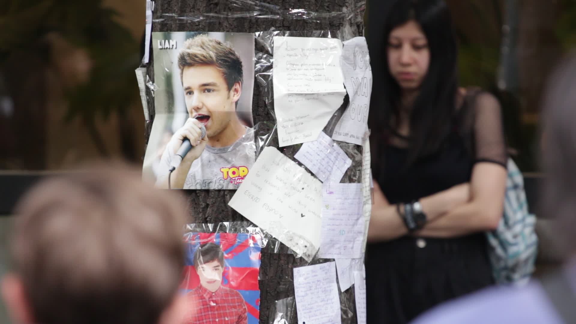 Fans continue to gather outside hotel where Liam Payne died in Buenos Aires