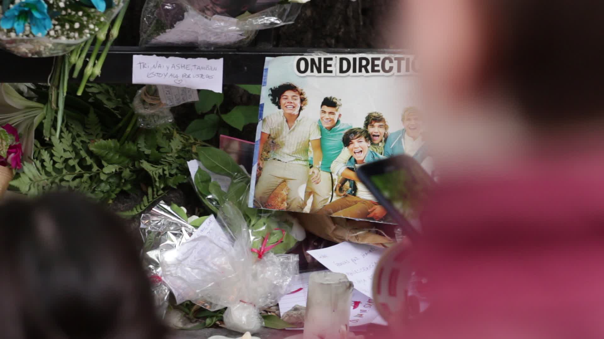 Fans continue to gather outside hotel where Liam Payne died in Buenos Aires