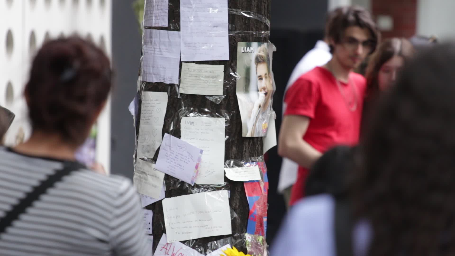 Fans continue to gather outside hotel where Liam Payne died in Buenos Aires