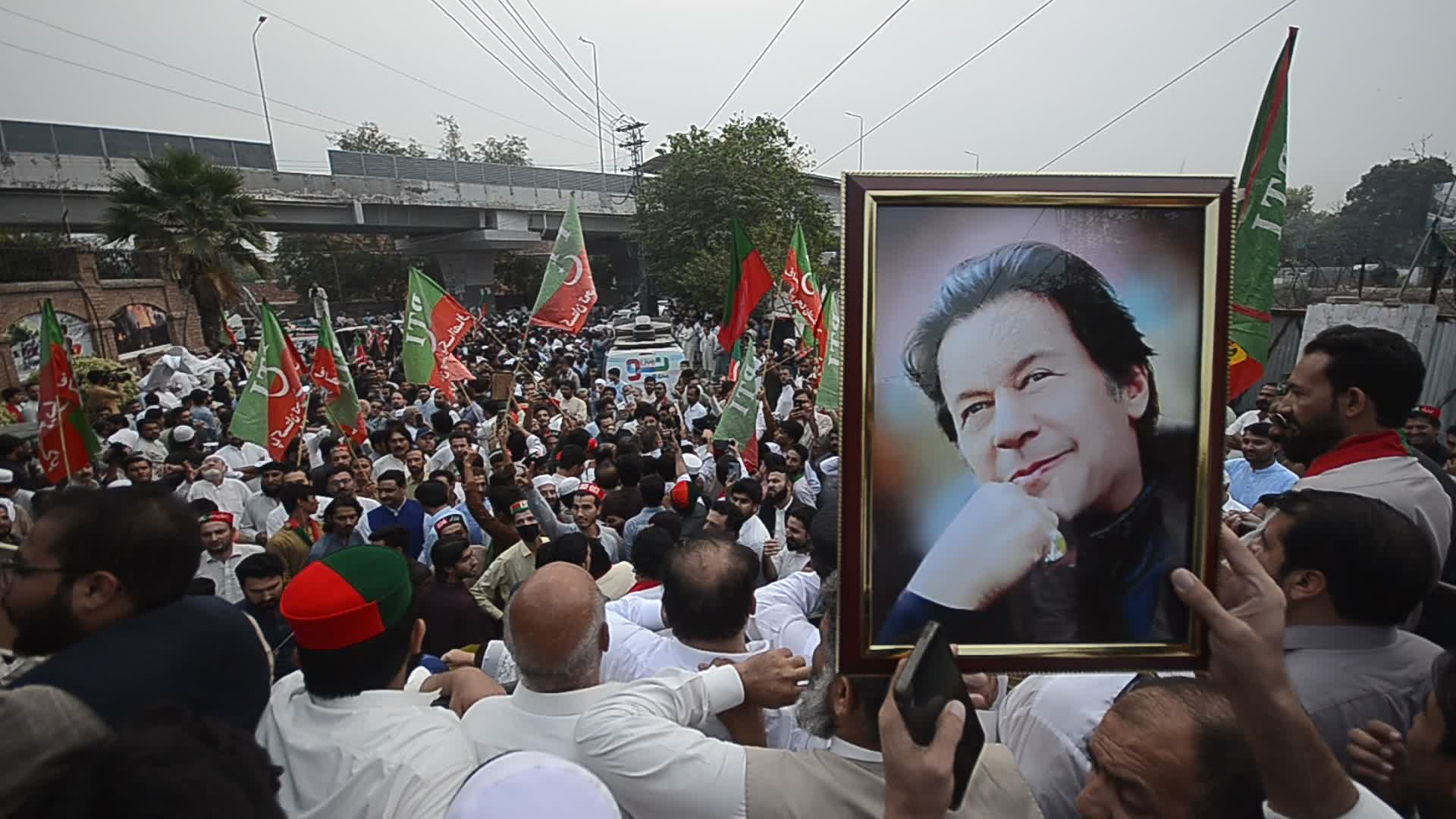 PTI opposition party continues protests demanding former PM Khan's release
